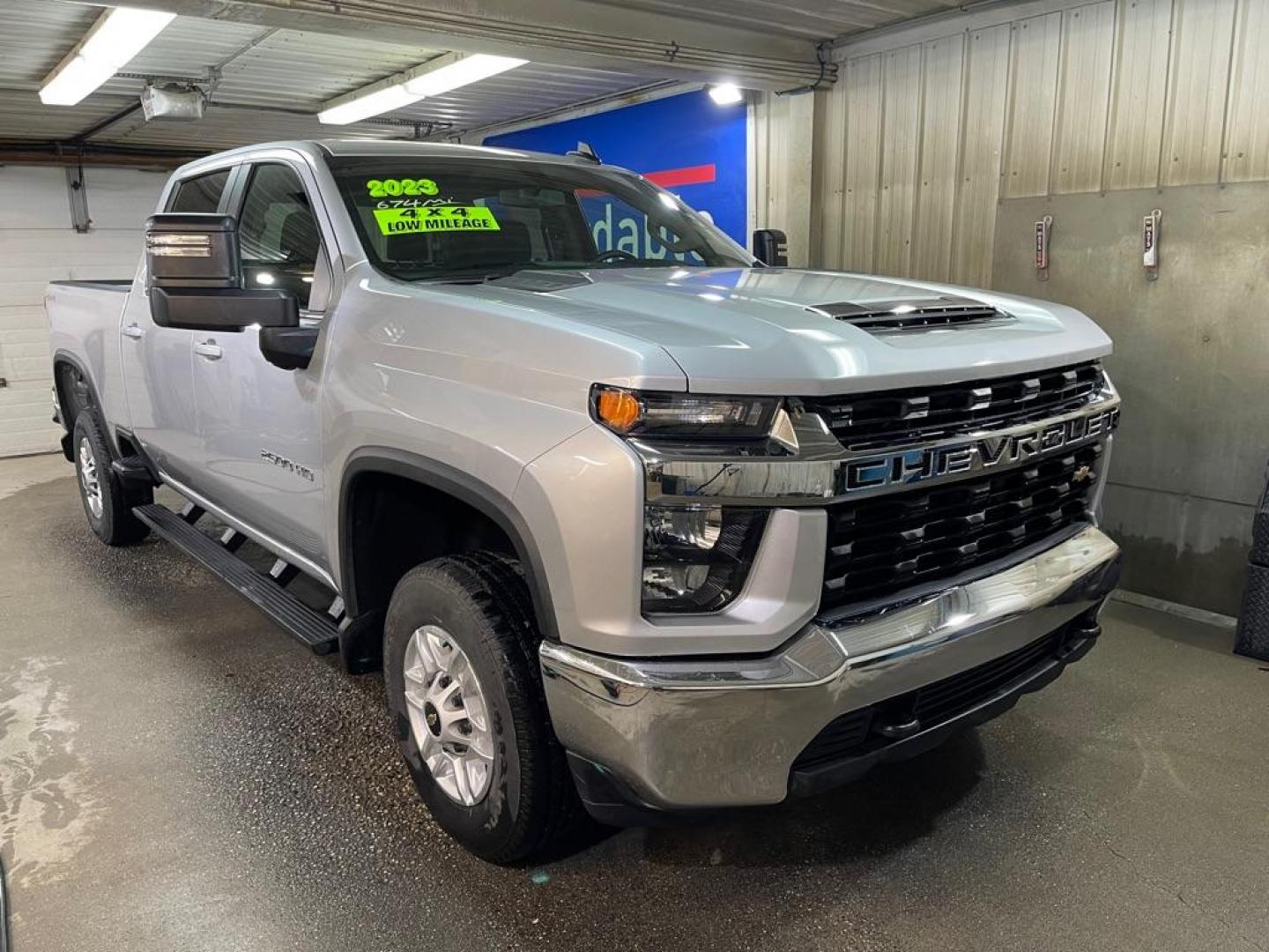 2023 SILVER CHEVROLET SILVERADO 2500 HEAVY DUTY LT (2GC4YNE71P1) with an 6.6L engine, Automatic transmission, located at 2525 S. Cushman, Fairbanks, AK, 99701, (907) 452-5707, 64.824036, -147.712311 - Photo#0