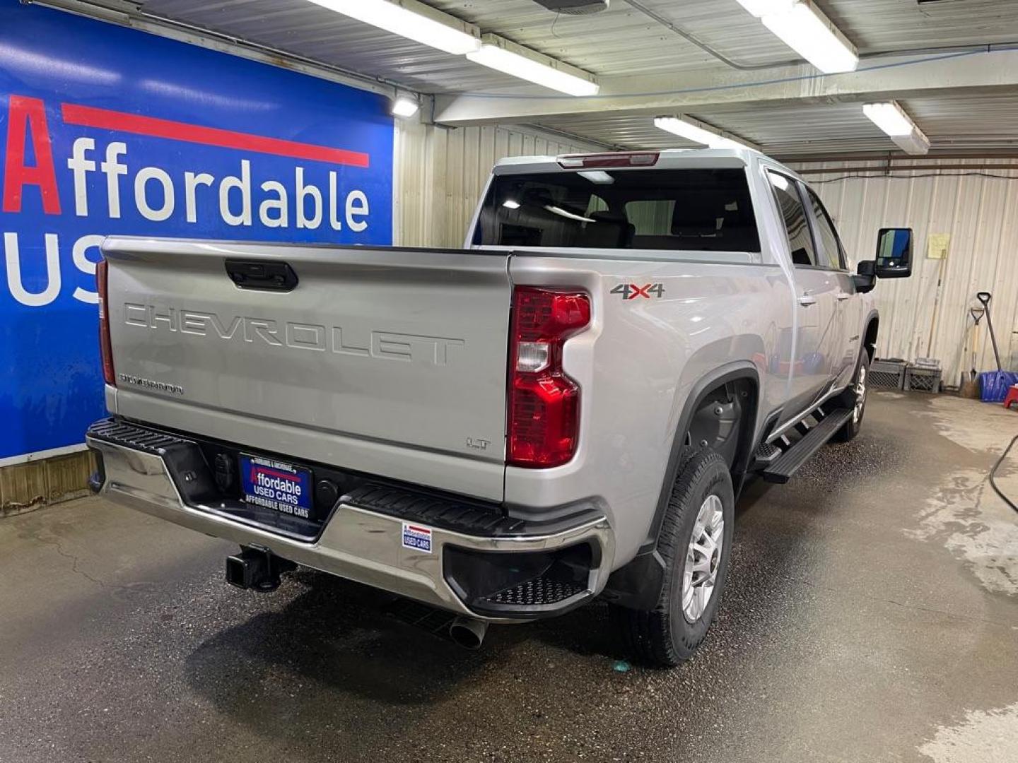 2023 SILVER CHEVROLET SILVERADO 2500 HEAVY DUTY LT (2GC4YNE71P1) with an 6.6L engine, Automatic transmission, located at 2525 S. Cushman, Fairbanks, AK, 99701, (907) 452-5707, 64.824036, -147.712311 - Photo#2