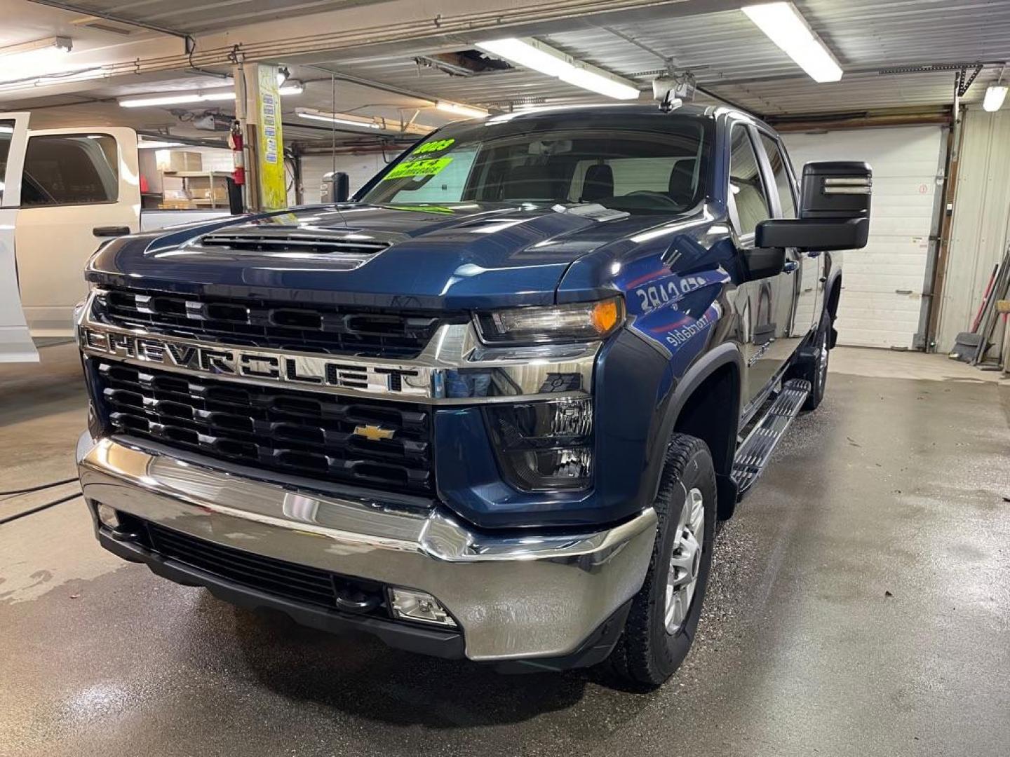 2023 BLUE CHEVROLET SILVERADO 2500 HEAVY DUTY LT (2GC4YNE71P1) with an 6.6L engine, Automatic transmission, located at 2525 S. Cushman, Fairbanks, AK, 99701, (907) 452-5707, 64.824036, -147.712311 - Photo#1