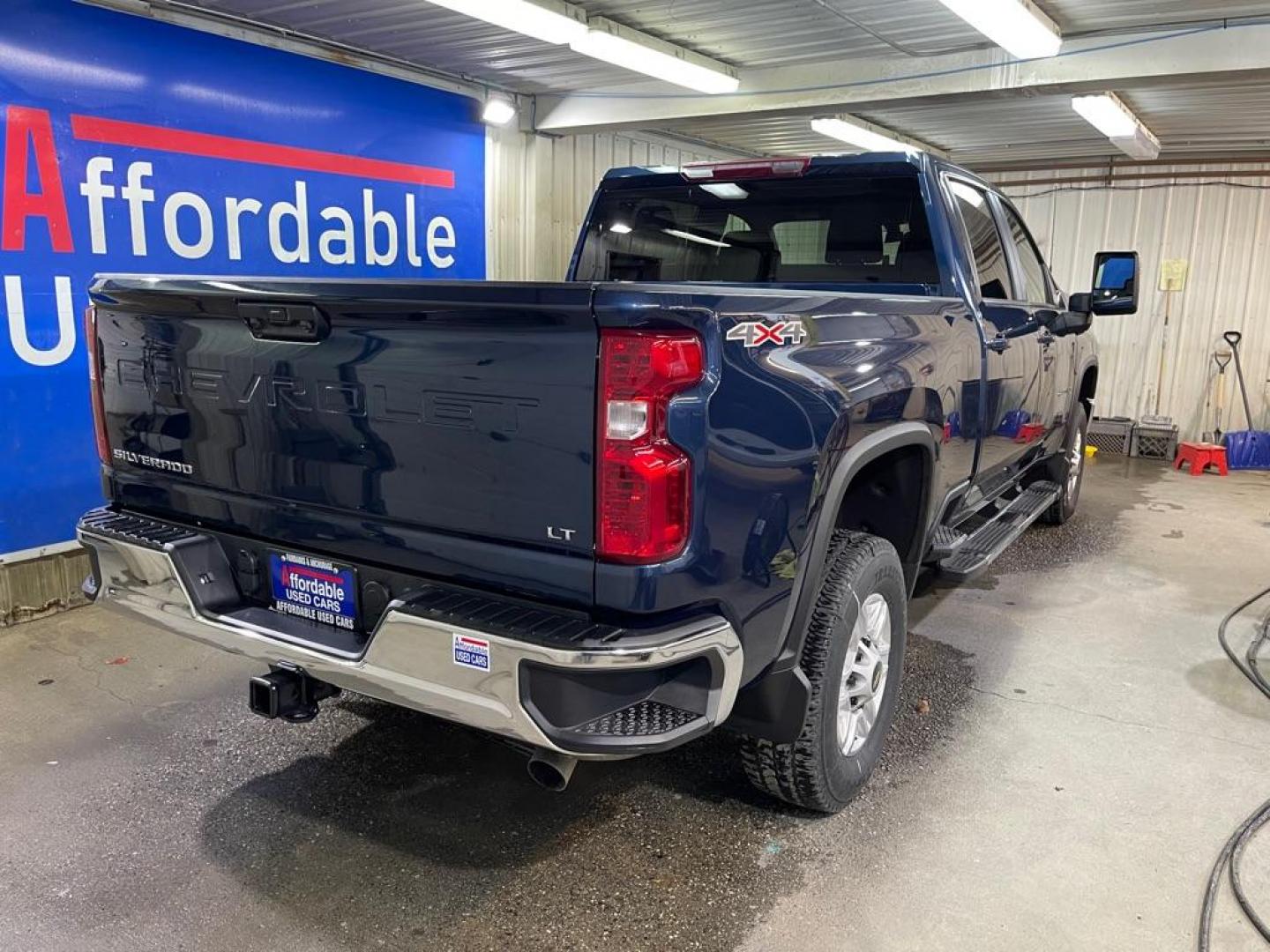 2023 BLUE CHEVROLET SILVERADO 2500 HEAVY DUTY LT (2GC4YNE71P1) with an 6.6L engine, Automatic transmission, located at 2525 S. Cushman, Fairbanks, AK, 99701, (907) 452-5707, 64.824036, -147.712311 - Photo#2