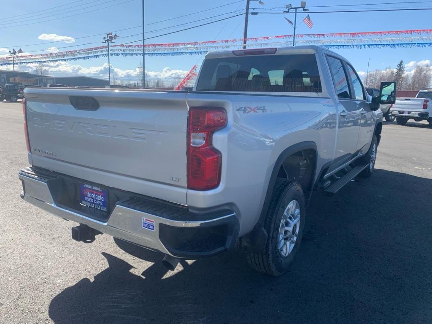 2023 SILVER CHEVROLET SILVERADO 2500 HEAVY DUTY LT (2GC4YNE73P1) with an 6.6L engine, Automatic transmission, located at 2525 S. Cushman, Fairbanks, AK, 99701, (907) 452-5707, 64.824036, -147.712311 - Photo#3