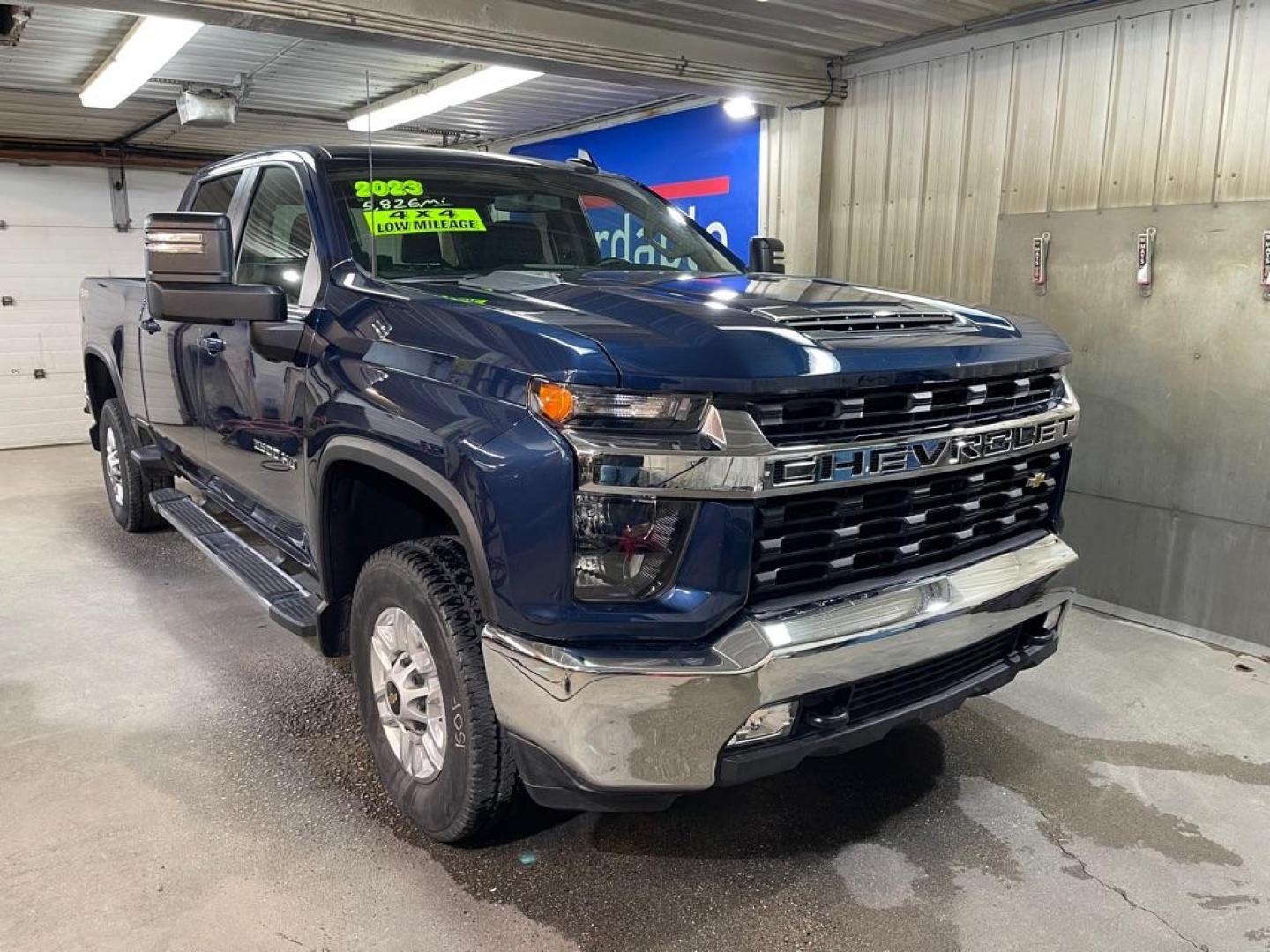 2023 BLUE CHEVROLET SILVERADO 2500 HEAVY DUTY LT (2GC4YNE77P1) with an 6.6L engine, Automatic transmission, located at 2525 S. Cushman, Fairbanks, AK, 99701, (907) 452-5707, 64.824036, -147.712311 - Photo#0