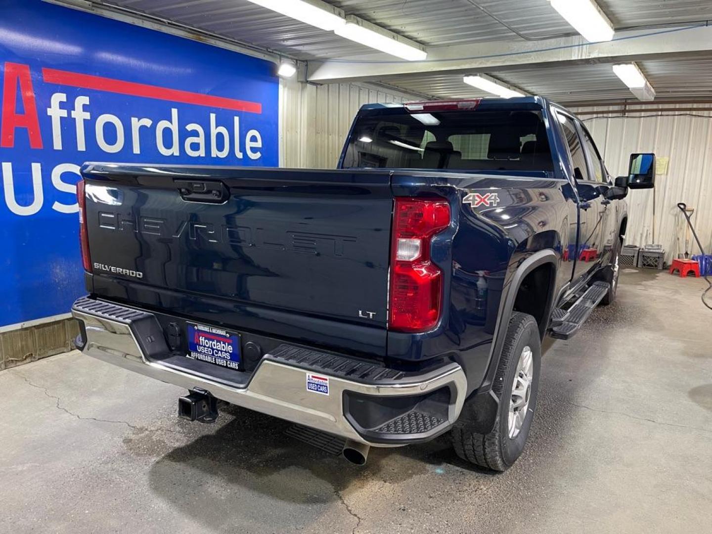 2023 BLUE CHEVROLET SILVERADO 2500 HEAVY DUTY LT (2GC4YNE77P1) with an 6.6L engine, Automatic transmission, located at 2525 S. Cushman, Fairbanks, AK, 99701, (907) 452-5707, 64.824036, -147.712311 - Photo#2