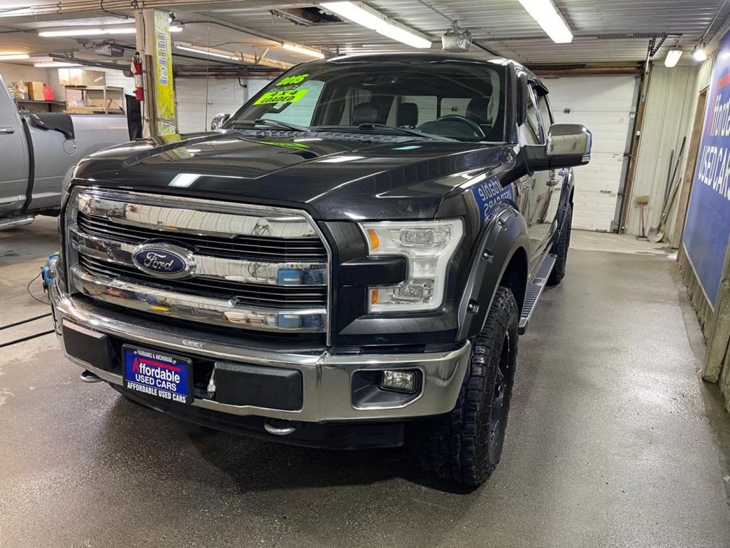 2015 BLACK FORD F150 3.5L SUPERCREW (1FTEW1EG0FF) with an 3.5L engine, Automatic transmission, located at 2525 S. Cushman, Fairbanks, AK, 99701, (907) 452-5707, 64.824036, -147.712311 - Photo#1