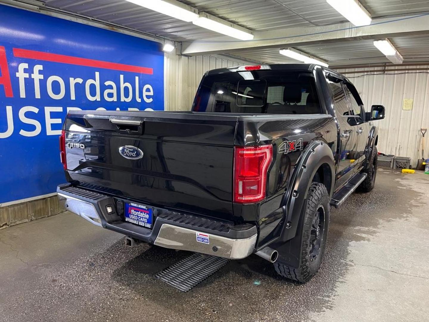 2015 BLACK FORD F150 3.5L SUPERCREW (1FTEW1EG0FF) with an 3.5L engine, Automatic transmission, located at 2525 S. Cushman, Fairbanks, AK, 99701, (907) 452-5707, 64.824036, -147.712311 - Photo#2