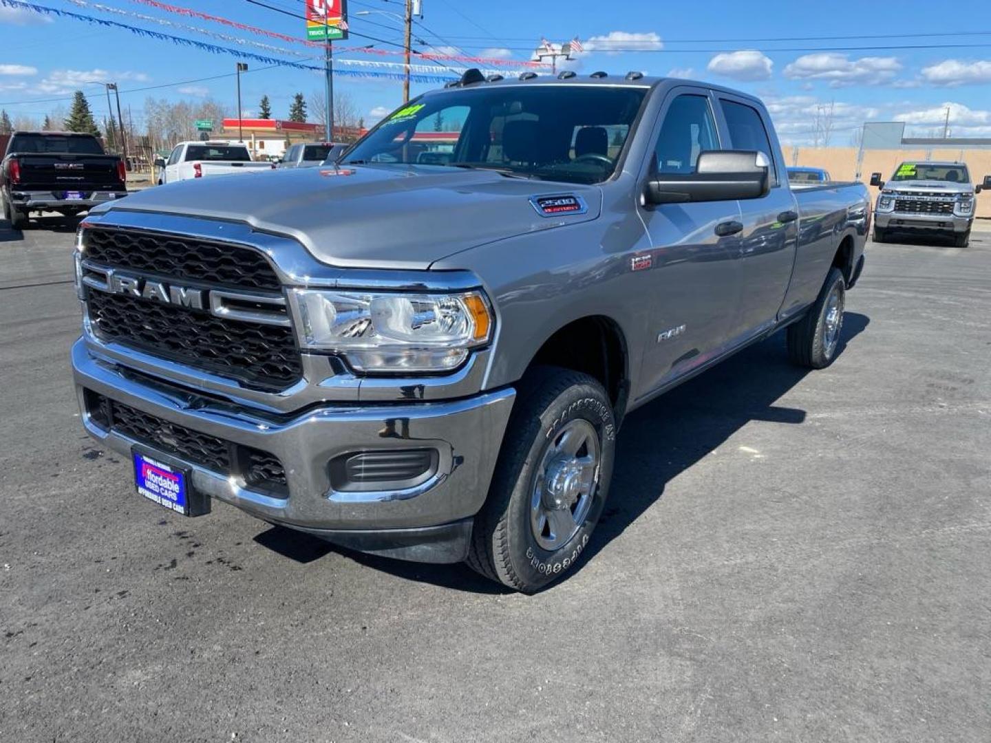 2021 SILVER RAM 2500 TRADESMAN (3C6UR5HJ5MG) with an 6.4L engine, Automatic transmission, located at 2525 S. Cushman, Fairbanks, AK, 99701, (907) 452-5707, 64.824036, -147.712311 - Photo#0