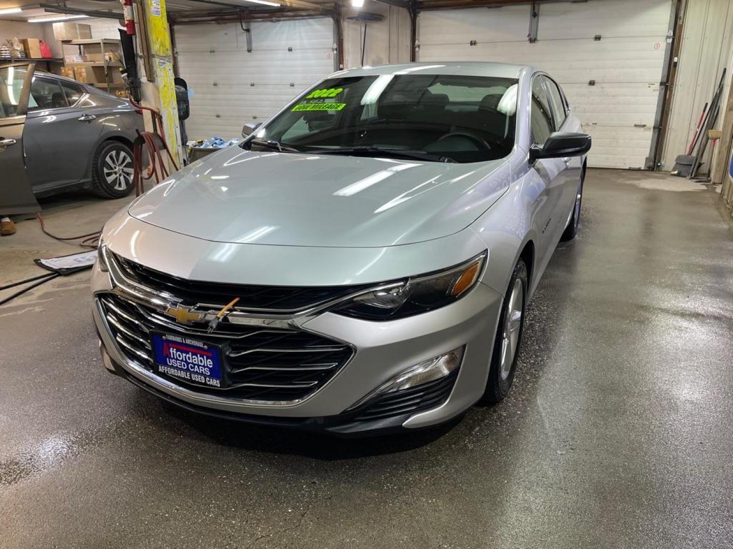 2022 SILVER CHEVROLET MALIBU LS (1G1ZB5ST9NF) with an 1.5L engine, Continuously Variable transmission, located at 2525 S. Cushman, Fairbanks, AK, 99701, (907) 452-5707, 64.824036, -147.712311 - Photo#1