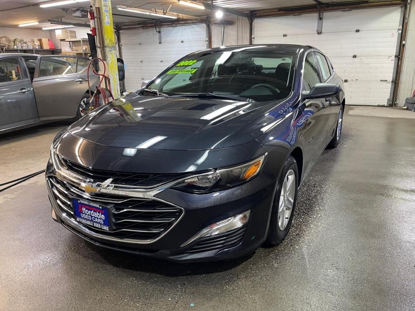 2022 BLACK CHEVROLET MALIBU LS (1G1ZB5ST7NF) with an 1.5L engine, Continuously Variable transmission, located at 2525 S. Cushman, Fairbanks, AK, 99701, (907) 452-5707, 64.824036, -147.712311 - Photo#1