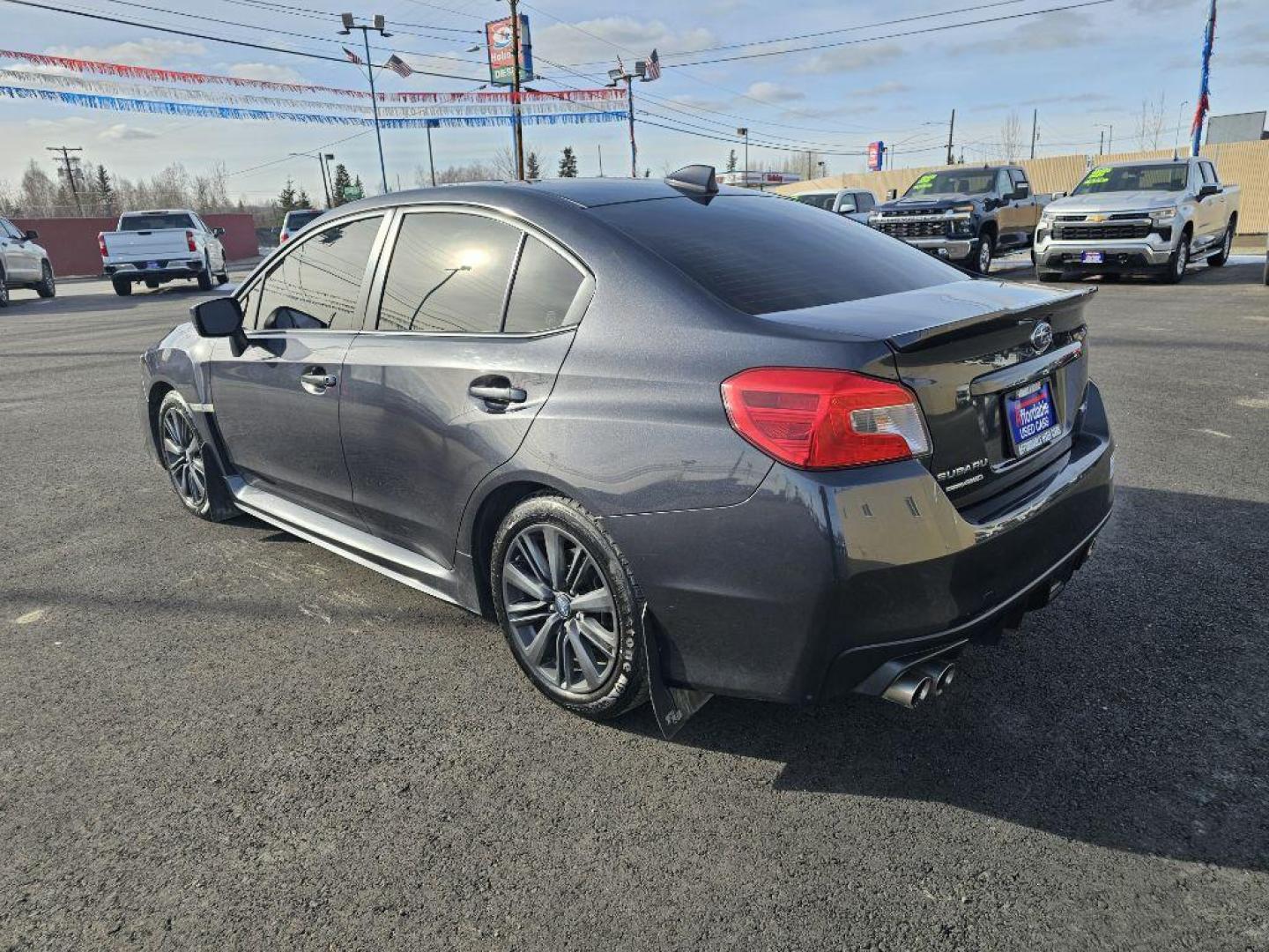 2018 GRAY SUBARU WRX (JF1VA1A6XJ9) with an 2.0L engine, Manual transmission, located at 2525 S. Cushman, Fairbanks, AK, 99701, (907) 452-5707, 64.824036, -147.712311 - Photo#4