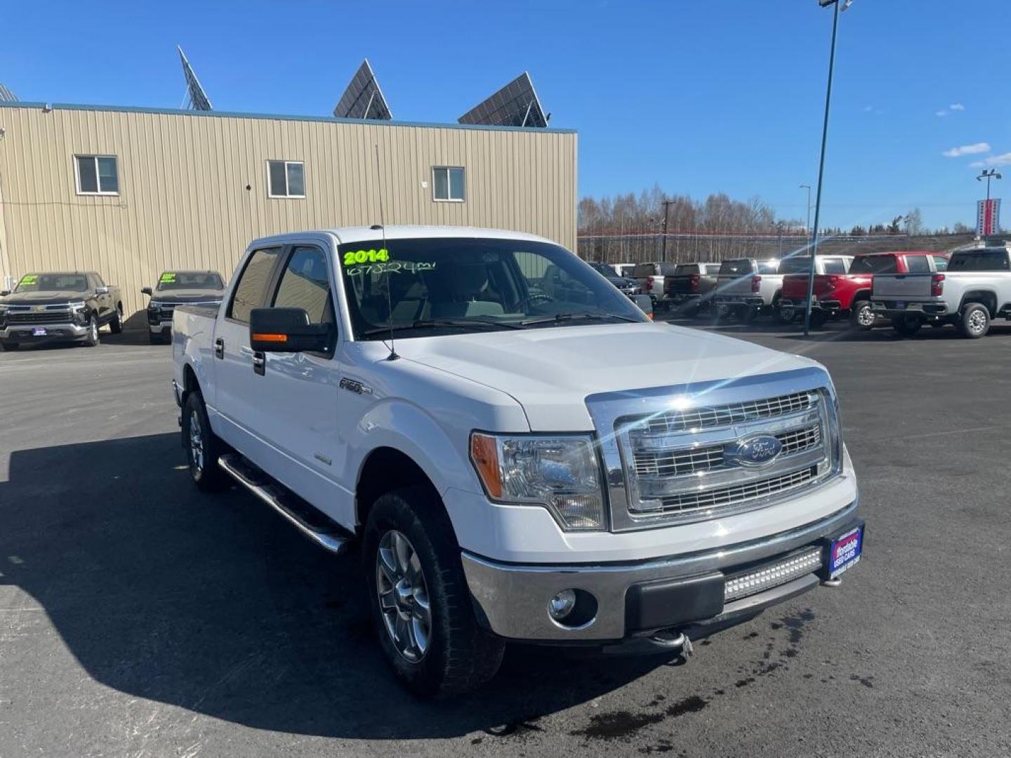 2014 WHITE FORD F150 SUPERCREW (1FTFW1ET2EF) with an 3.5L engine, Automatic transmission, located at 2525 S. Cushman, Fairbanks, AK, 99701, (907) 452-5707, 64.824036, -147.712311 - Photo#0