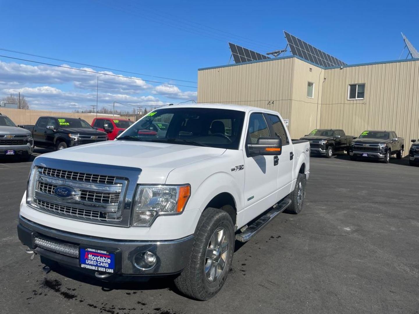 2014 WHITE FORD F150 SUPERCREW (1FTFW1ET2EF) with an 3.5L engine, Automatic transmission, located at 2525 S. Cushman, Fairbanks, AK, 99701, (907) 452-5707, 64.824036, -147.712311 - Photo#1