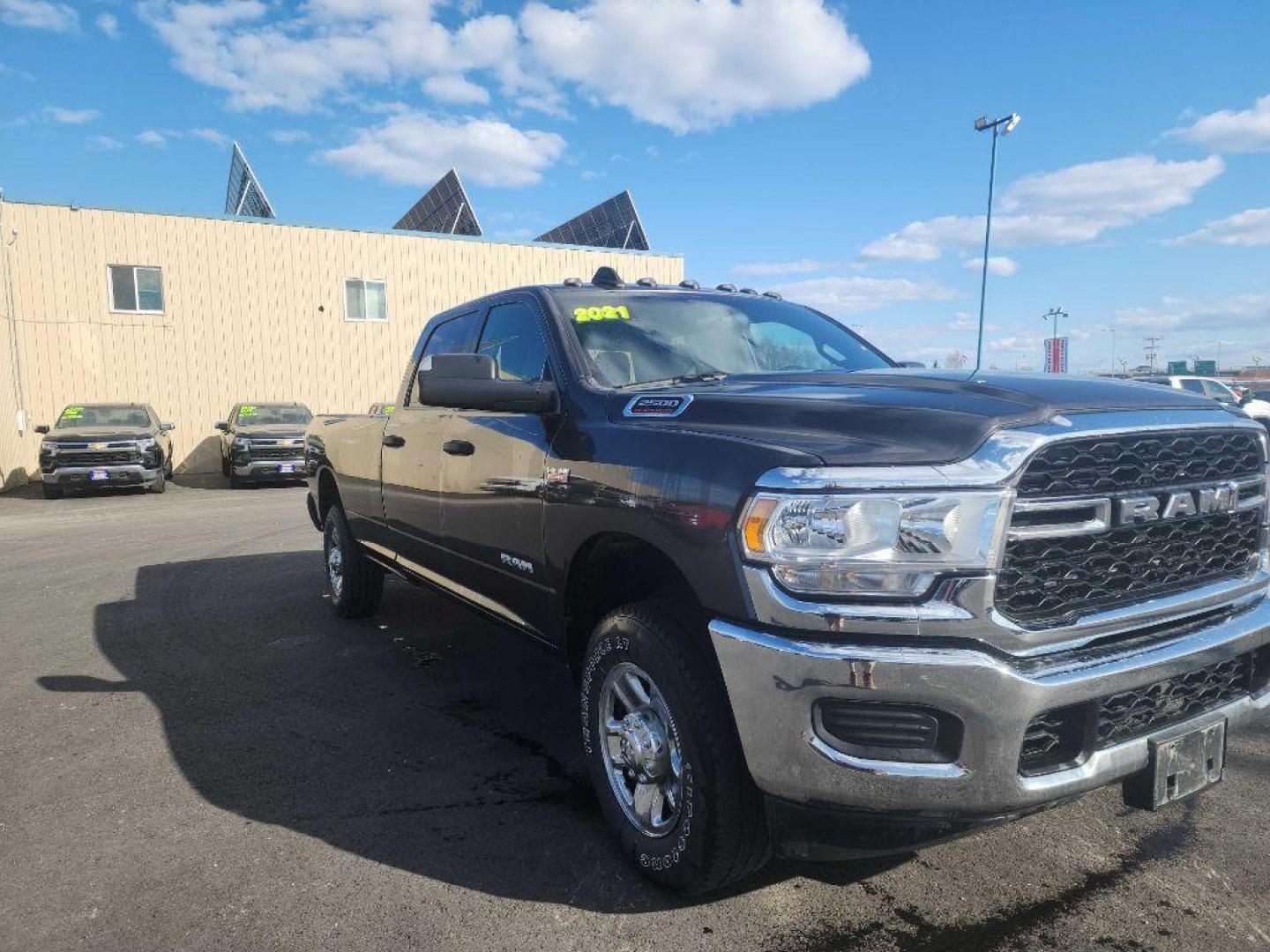 2021 GRAY RAM 2500 TRADESMAN (3C6UR5HJ3MG) with an 6.4L engine, Automatic transmission, located at 2525 S. Cushman, Fairbanks, AK, 99701, (907) 452-5707, 64.824036, -147.712311 - Photo#0