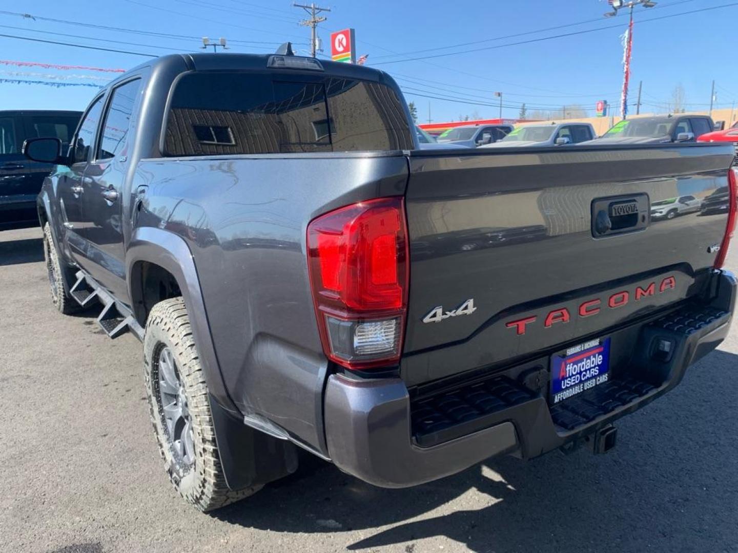 2020 GREY TOYOTA TACOMA DOUBLE CAB (3TMCZ5AN3LM) with an 3.5L engine, Automatic transmission, located at 2525 S. Cushman, Fairbanks, AK, 99701, (907) 452-5707, 64.824036, -147.712311 - Photo#2