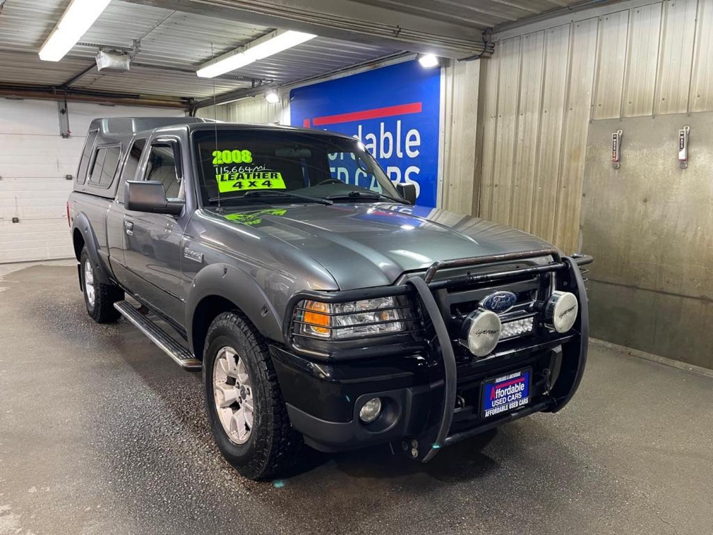 2008 GREY FORD RANGER SUPER CAB (1FTZR45E88P) with an 4.0L engine, Automatic transmission, located at 2525 S. Cushman, Fairbanks, AK, 99701, (907) 452-5707, 64.824036, -147.712311 - Photo#0