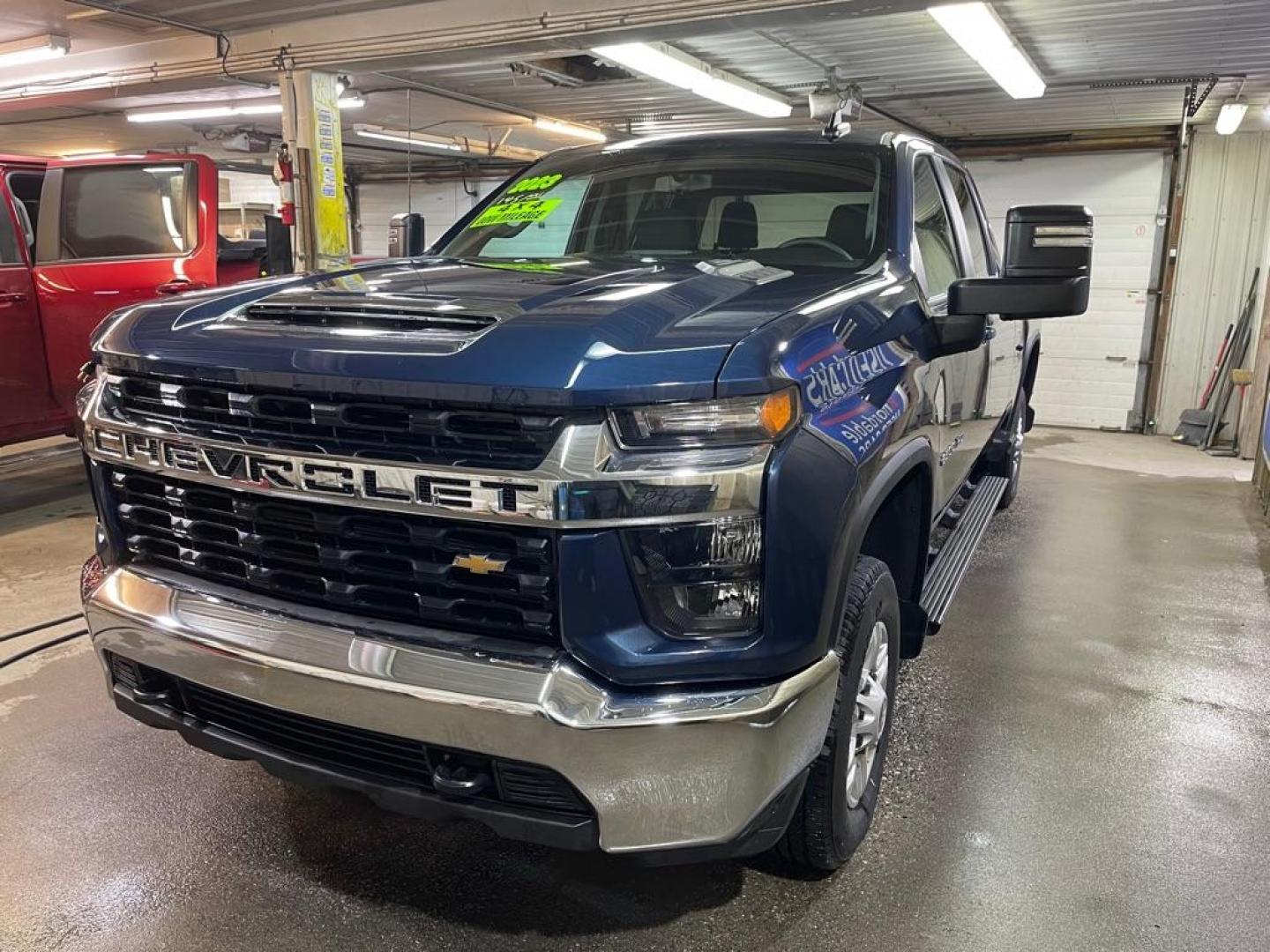 2023 BLUE CHEVROLET SILVERADO 2500 HEAVY DUTY LT (2GC4YNE7XP1) with an 6.6L engine, Automatic transmission, located at 2525 S. Cushman, Fairbanks, AK, 99701, (907) 452-5707, 64.824036, -147.712311 - Photo#1