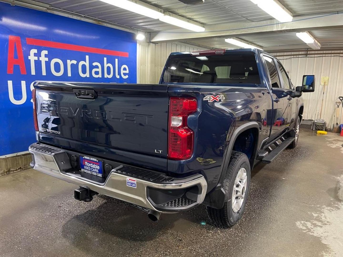 2023 BLUE CHEVROLET SILVERADO 2500 HEAVY DUTY LT (2GC4YNE7XP1) with an 6.6L engine, Automatic transmission, located at 2525 S. Cushman, Fairbanks, AK, 99701, (907) 452-5707, 64.824036, -147.712311 - Photo#2