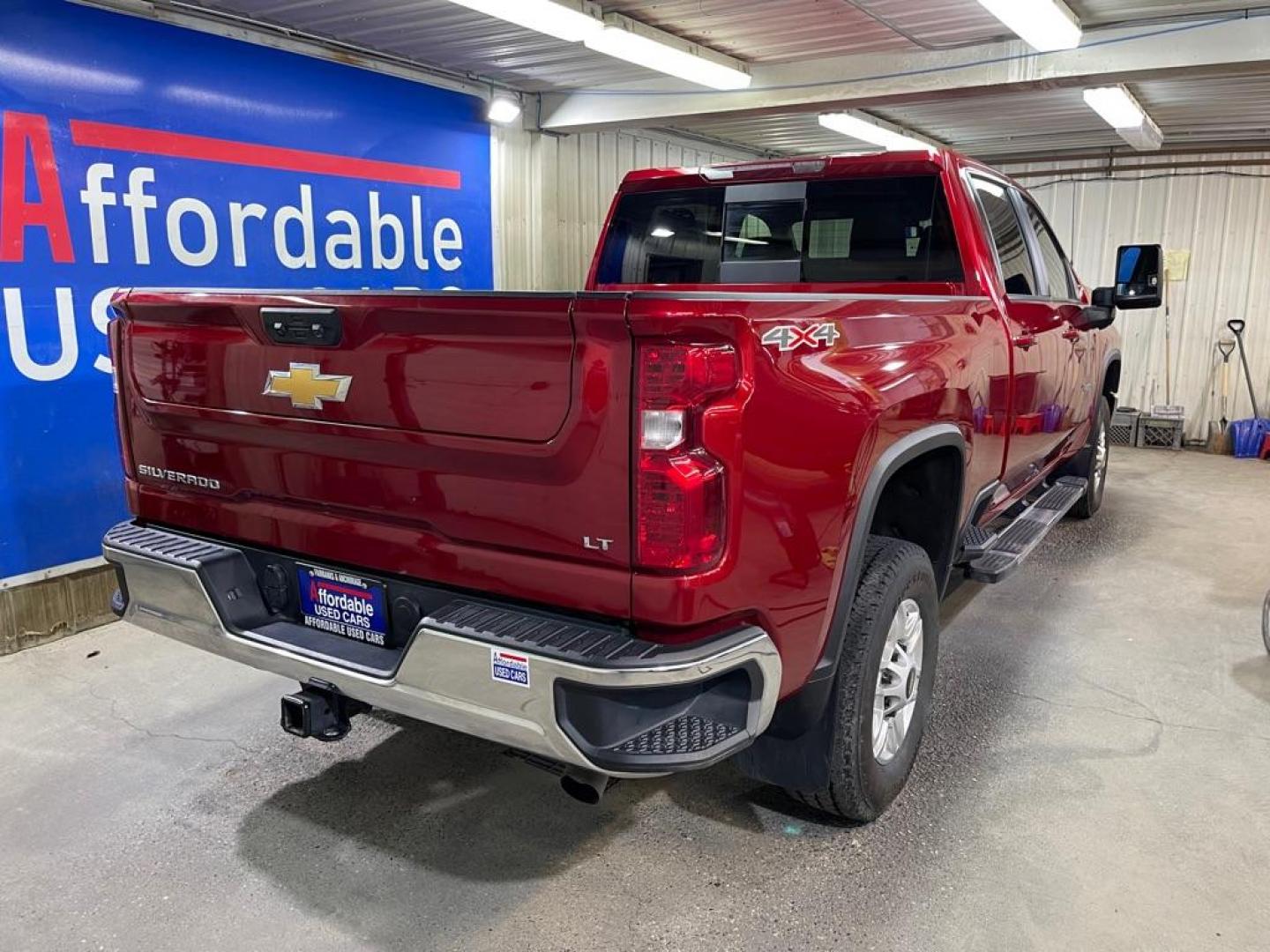 2022 RED CHEVROLET SILVERADO 2500 HEAVY DUTY LT (1GC4YNE78NF) with an 6.6L engine, Automatic transmission, located at 2525 S. Cushman, Fairbanks, AK, 99701, (907) 452-5707, 64.824036, -147.712311 - Photo#2