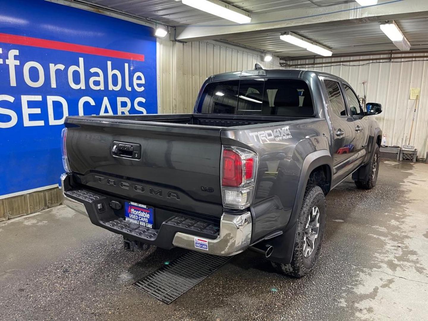 2023 GRAY TOYOTA TACOMA TRD DOUBLE CAB (3TMCZ5AN8PM) with an 3.5L engine, Automatic transmission, located at 2525 S. Cushman, Fairbanks, AK, 99701, (907) 452-5707, 64.824036, -147.712311 - Photo#2