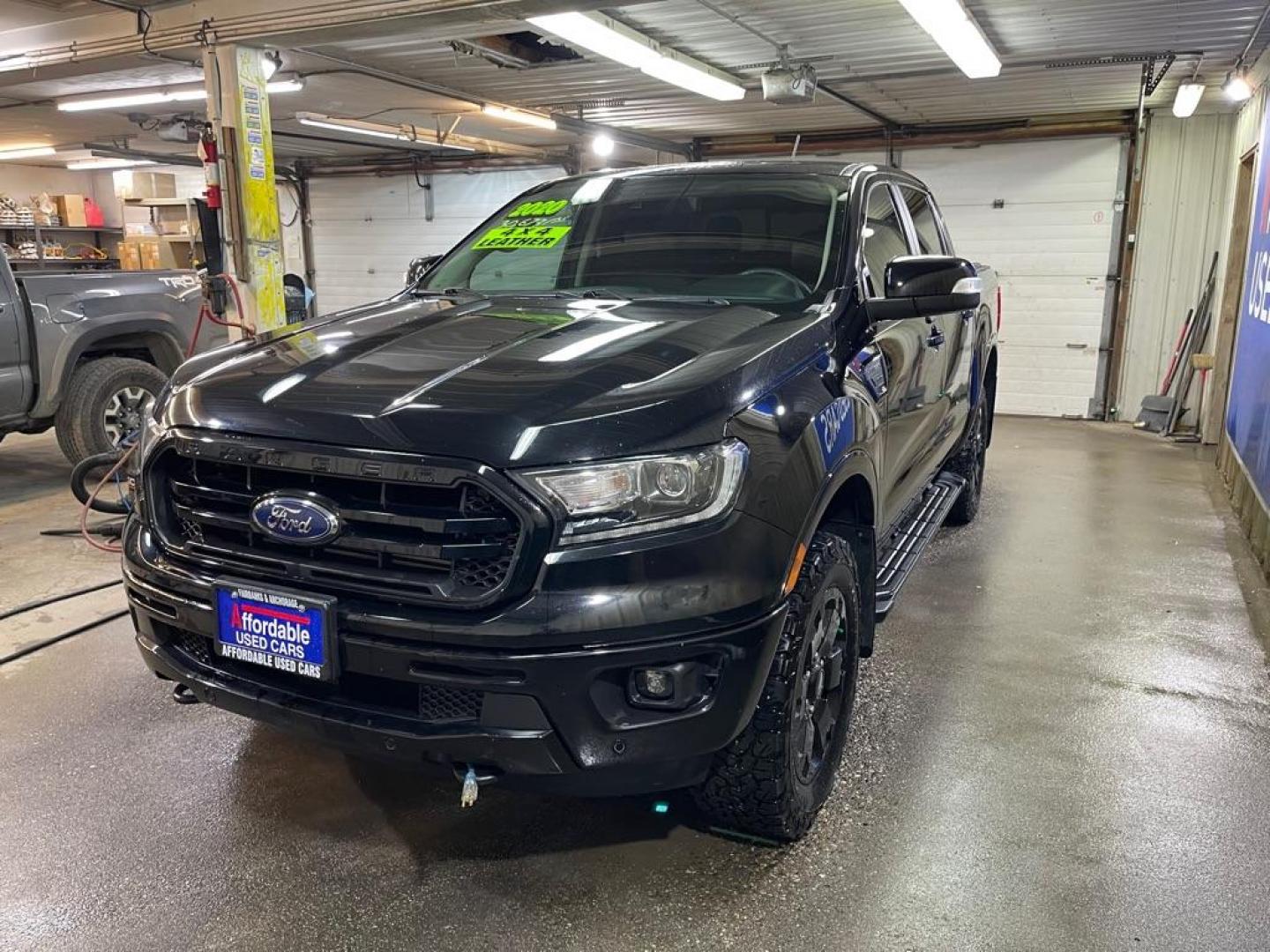 2020 BLACK FORD RANGER LARIAT (1FTER4FH9LL) with an 2.3L engine, Automatic transmission, located at 2525 S. Cushman, Fairbanks, AK, 99701, (907) 452-5707, 64.824036, -147.712311 - Photo#1