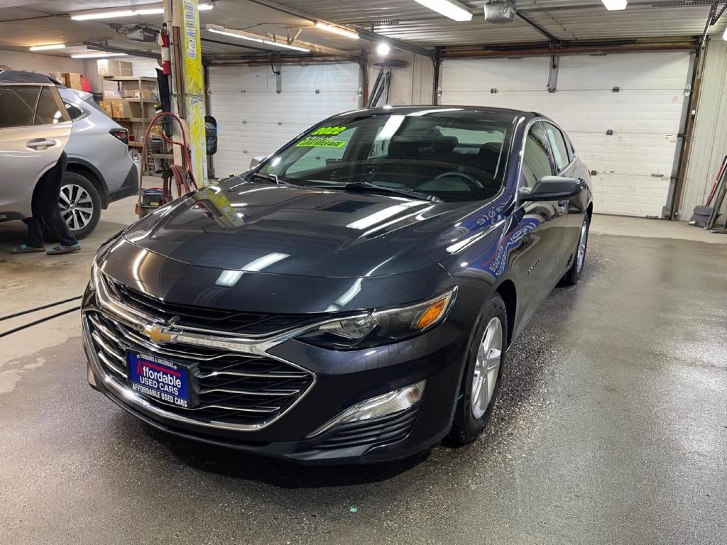 2022 BLUE CHEVROLET MALIBU LS (1G1ZB5ST6NF) with an 1.5L engine, Continuously Variable transmission, located at 2525 S. Cushman, Fairbanks, AK, 99701, (907) 452-5707, 64.824036, -147.712311 - Photo#1