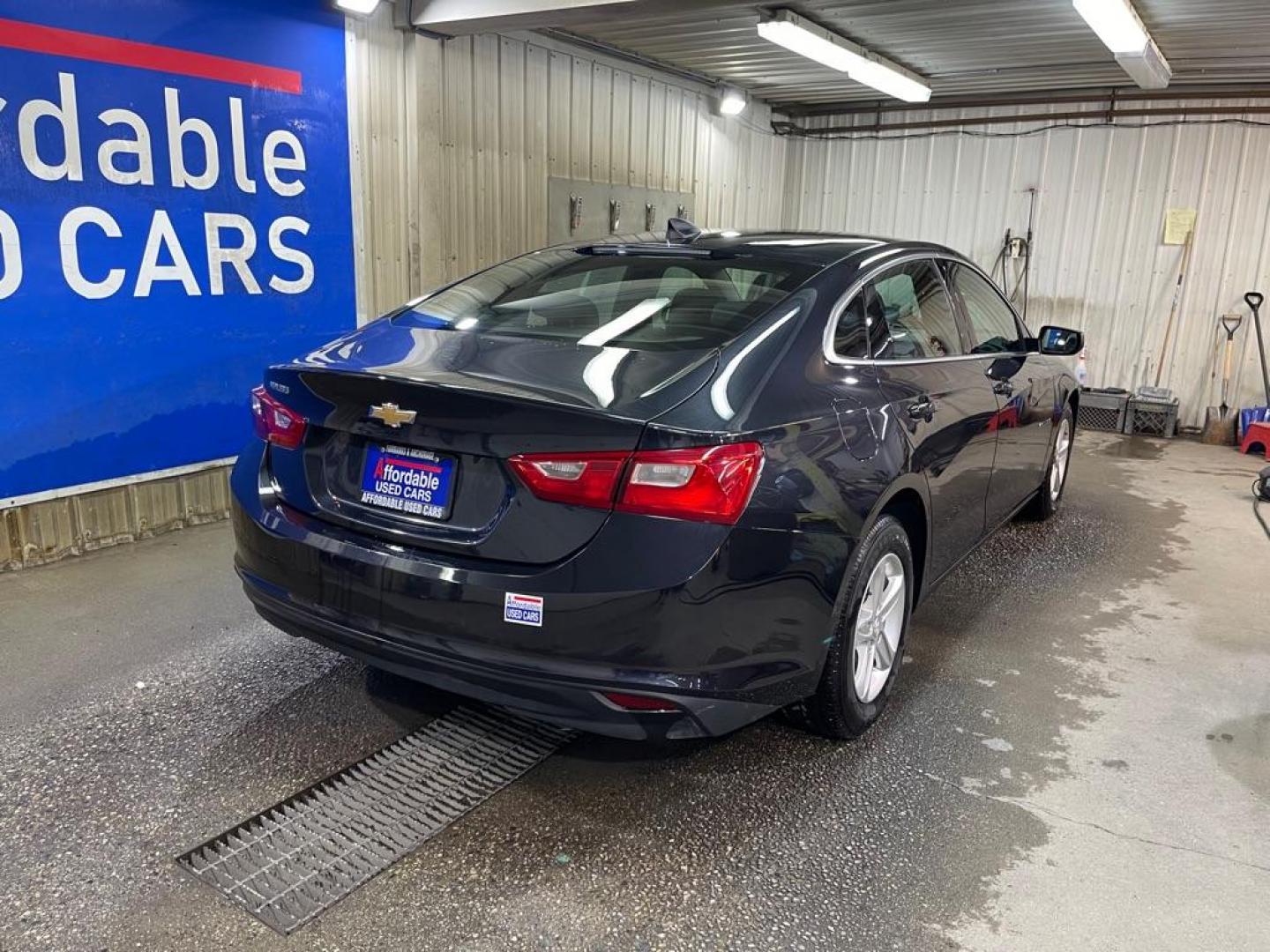 2022 BLUE CHEVROLET MALIBU LS (1G1ZB5ST6NF) with an 1.5L engine, Continuously Variable transmission, located at 2525 S. Cushman, Fairbanks, AK, 99701, (907) 452-5707, 64.824036, -147.712311 - Photo#2