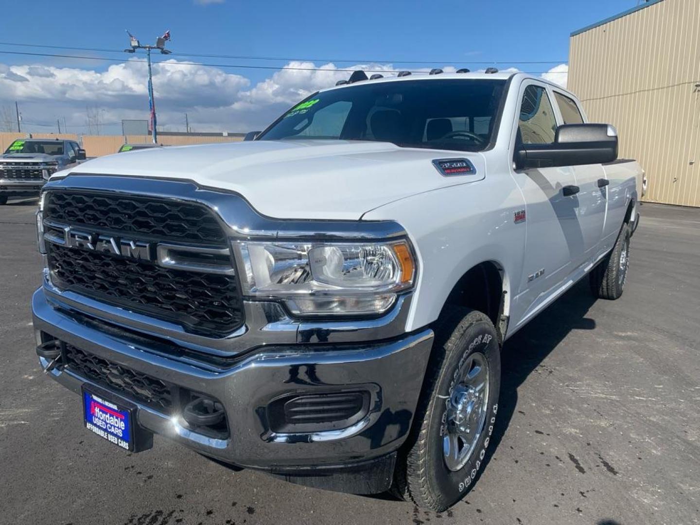 2022 WHITE RAM 3500 TRADESMAN (3C63R3GJXNG) with an 6.4L engine, Automatic transmission, located at 2525 S. Cushman, Fairbanks, AK, 99701, (907) 452-5707, 64.824036, -147.712311 - Photo#1