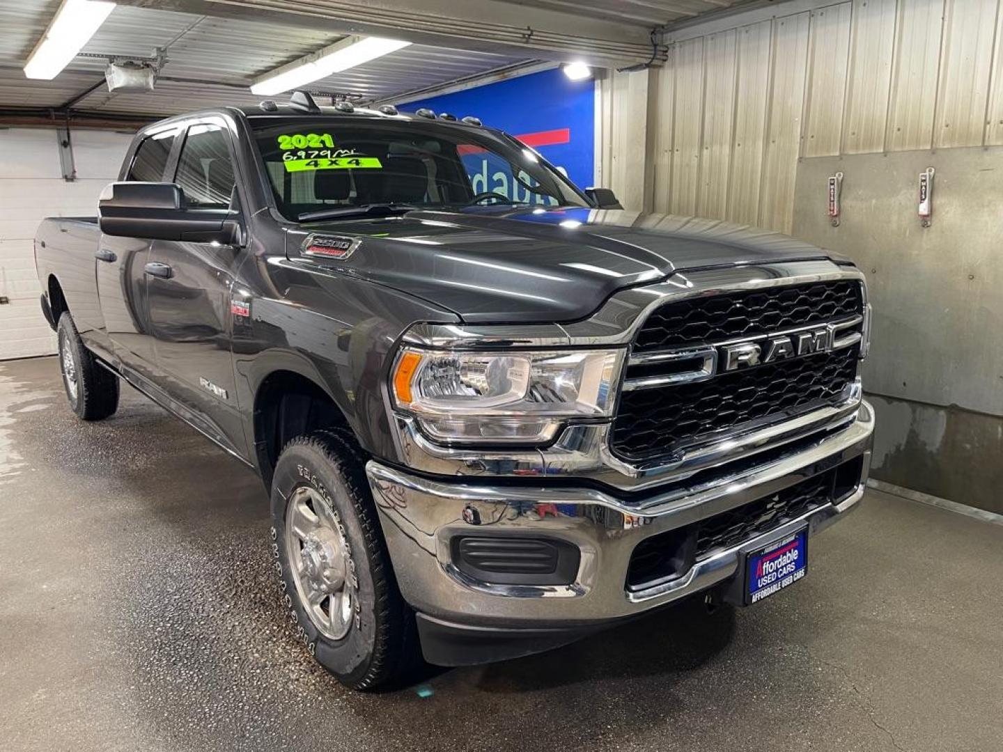 2021 GRAY RAM 2500 TRADESMAN (3C6UR5HJ7MG) with an 6.4L engine, Automatic transmission, located at 2525 S. Cushman, Fairbanks, AK, 99701, (907) 452-5707, 64.824036, -147.712311 - Photo#0