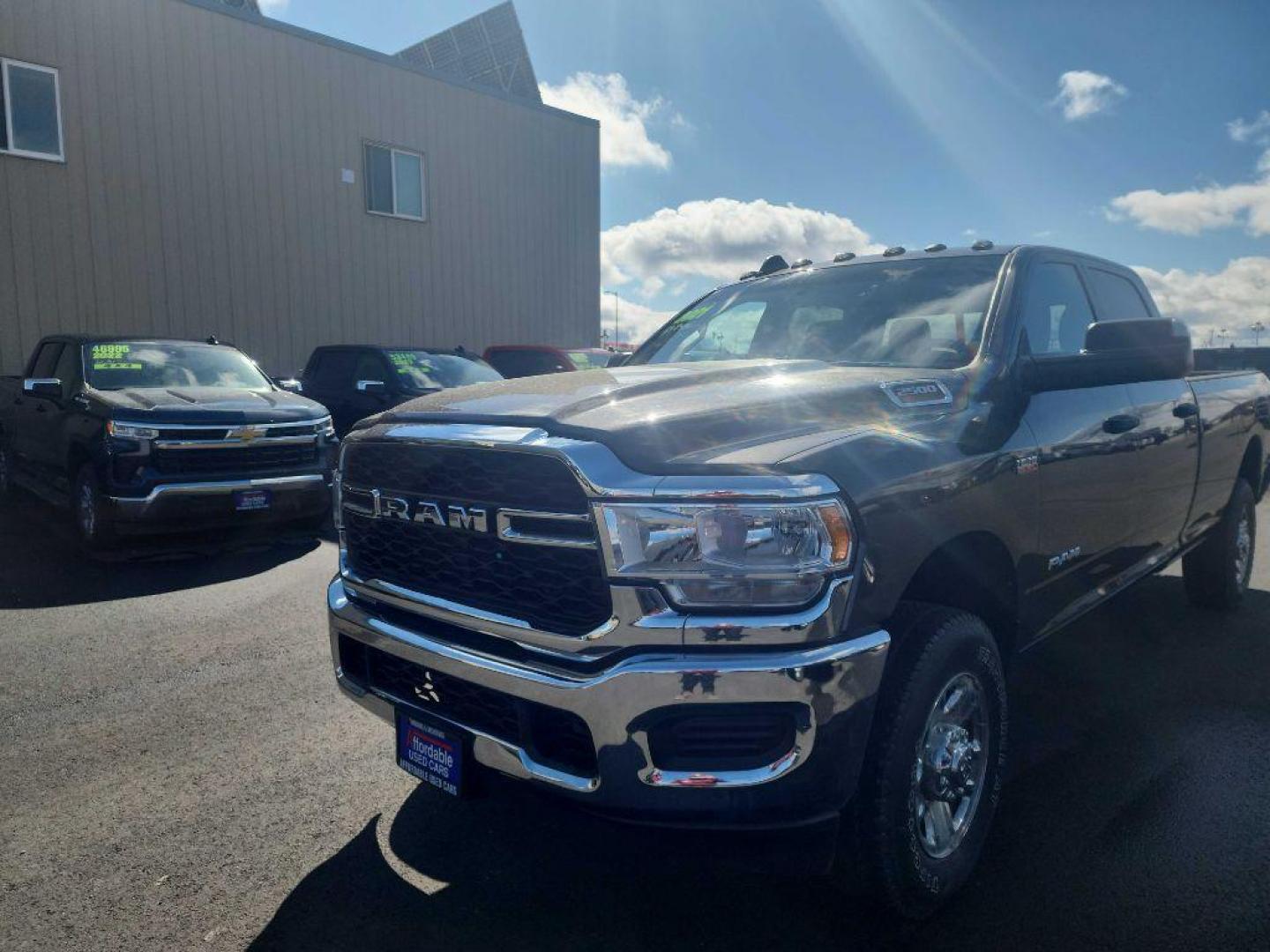 2021 GRAY RAM 2500 TRADESMAN (3C6UR5HJ7MG) with an 6.4L engine, Automatic transmission, located at 2525 S. Cushman, Fairbanks, AK, 99701, (907) 452-5707, 64.824036, -147.712311 - Photo#9