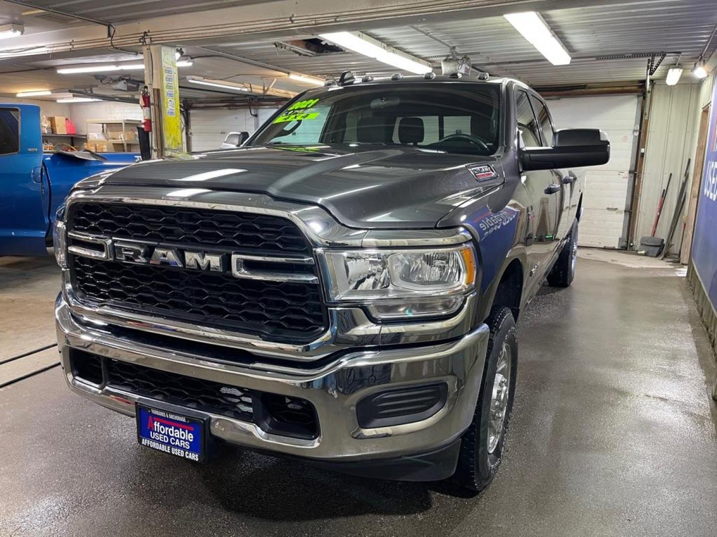 2021 GRAY RAM 2500 TRADESMAN (3C6UR5HJ7MG) with an 6.4L engine, Automatic transmission, located at 2525 S. Cushman, Fairbanks, AK, 99701, (907) 452-5707, 64.824036, -147.712311 - Photo#1