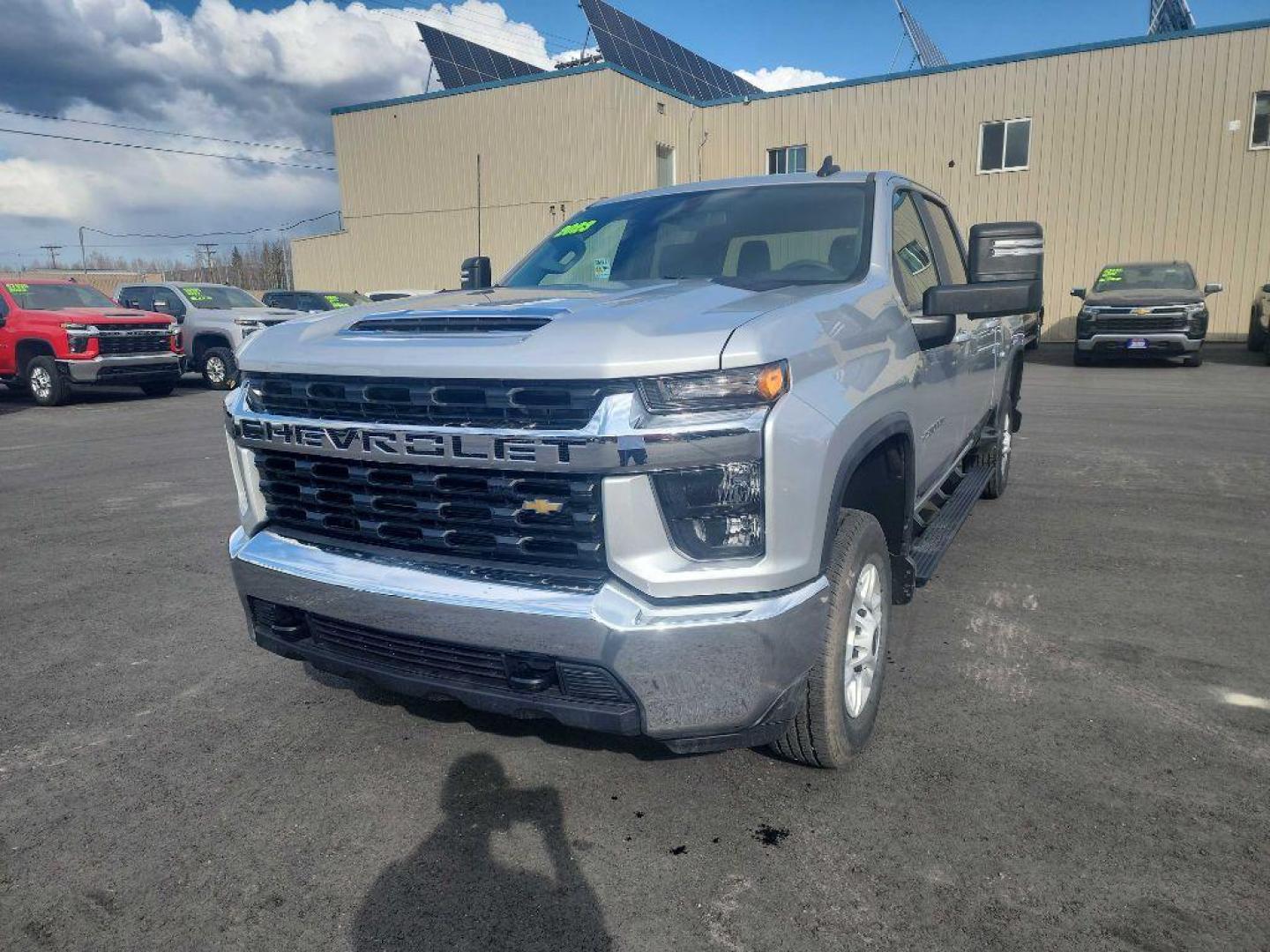 2023 SILVER CHEVROLET SILVERADO 2500 HEAVY DUTY LT (2GC4YNE75P1) with an 6.6L engine, Automatic transmission, located at 2525 S. Cushman, Fairbanks, AK, 99701, (907) 452-5707, 64.824036, -147.712311 - Photo#1