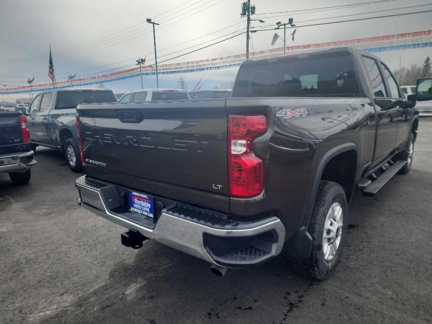 2023 GREEN CHEVROLET SILVERADO 2500 HEAVY DUTY LT (2GC4YNE74P1) with an 6.6L engine, Automatic transmission, located at 2525 S. Cushman, Fairbanks, AK, 99701, (907) 452-5707, 64.824036, -147.712311 - Photo#1