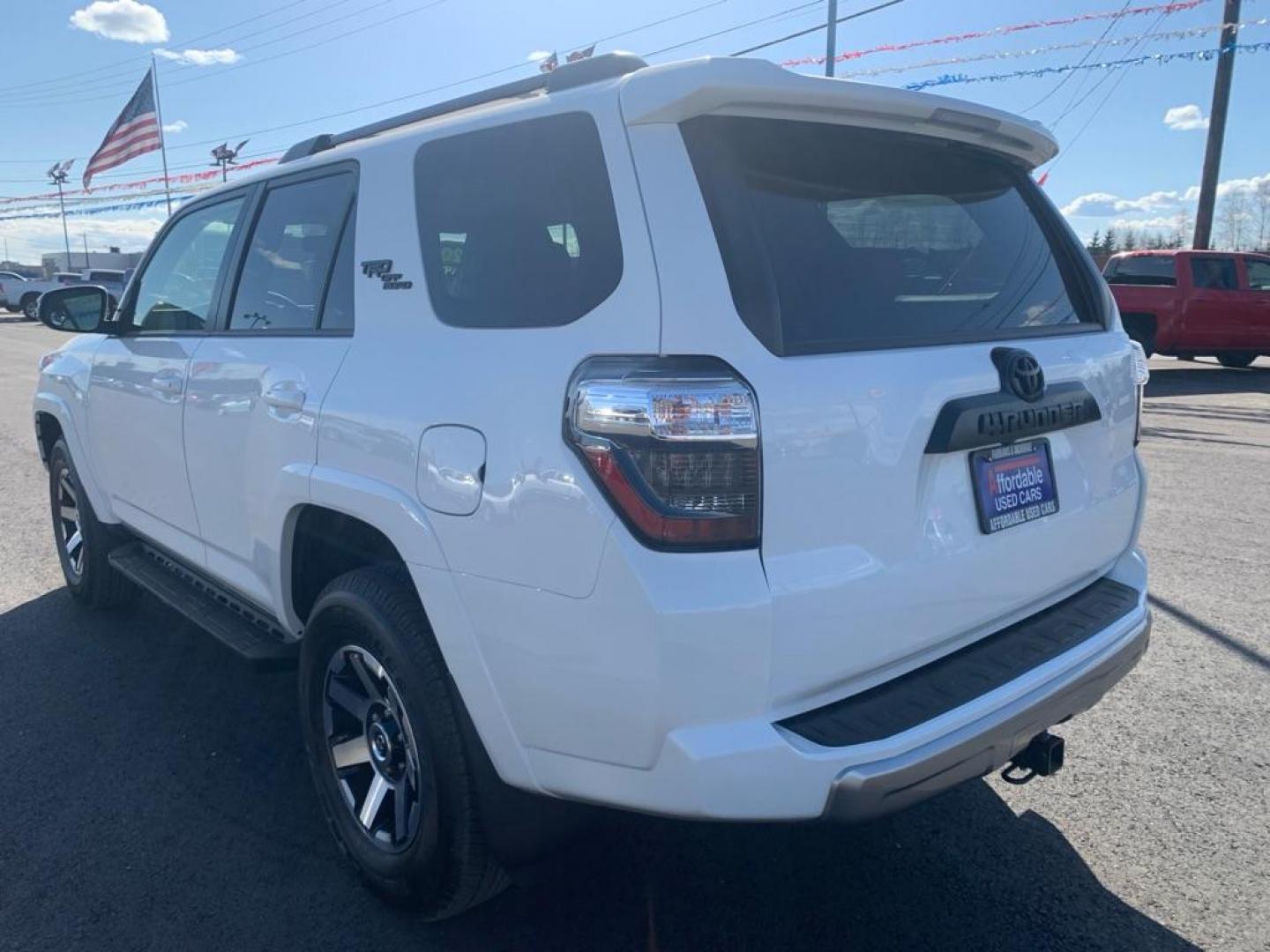 2023 WHITE TOYOTA 4RUNNER TRD OFFROAD PREM (JTERU5JR5P6) with an 4.0L engine, Automatic transmission, located at 2525 S. Cushman, Fairbanks, AK, 99701, (907) 452-5707, 64.824036, -147.712311 - Photo#2