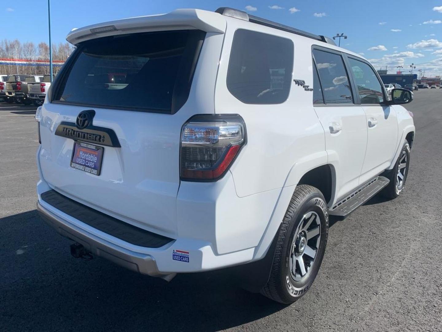 2023 WHITE TOYOTA 4RUNNER TRD OFFROAD PREM (JTERU5JR5P6) with an 4.0L engine, Automatic transmission, located at 2525 S. Cushman, Fairbanks, AK, 99701, (907) 452-5707, 64.824036, -147.712311 - Photo#3