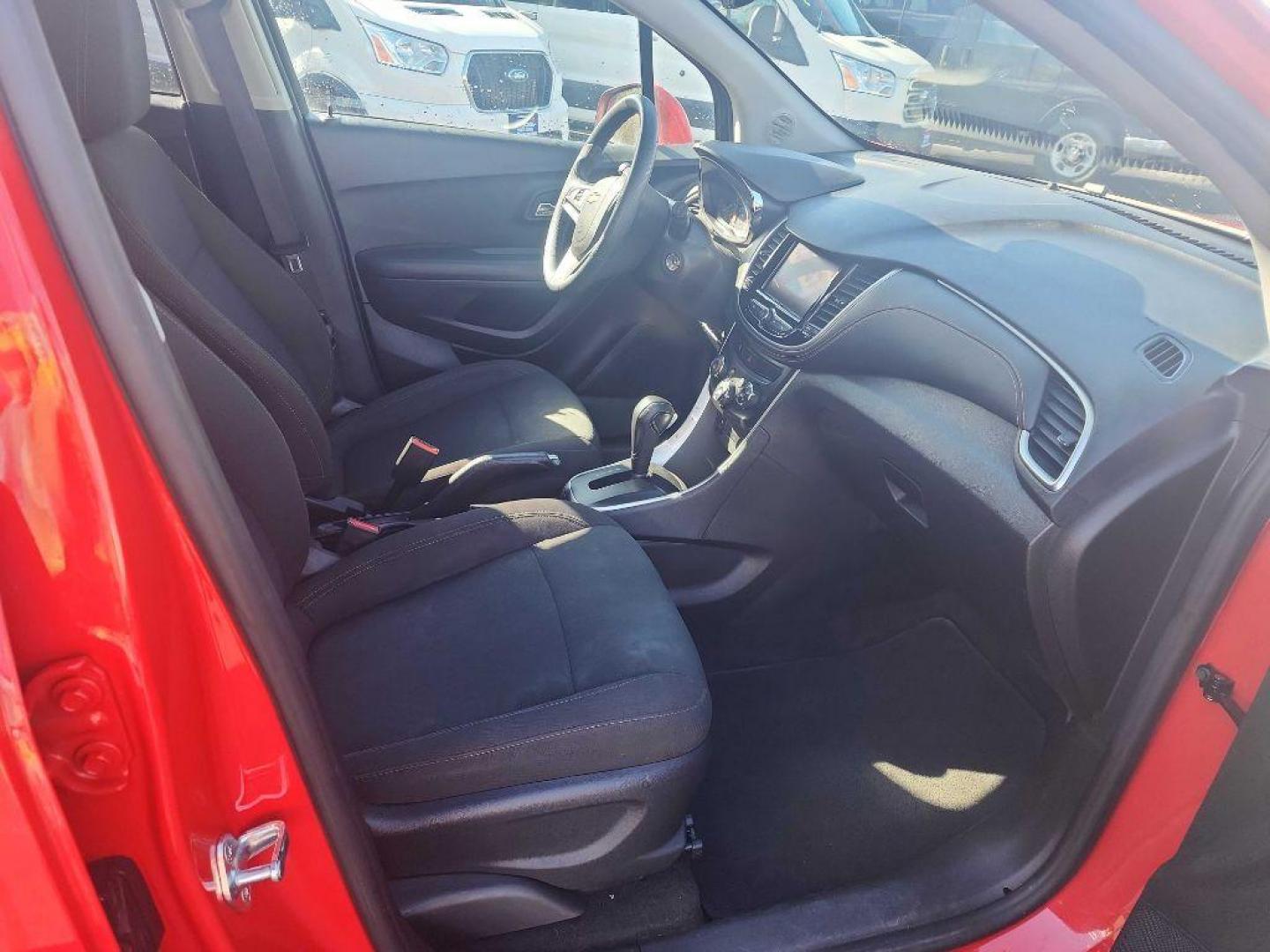 2020 RED CHEVROLET TRAX LS (KL7CJNSB9LB) with an 1.4L engine, Automatic transmission, located at 2525 S. Cushman, Fairbanks, AK, 99701, (907) 452-5707, 64.824036, -147.712311 - Photo#3