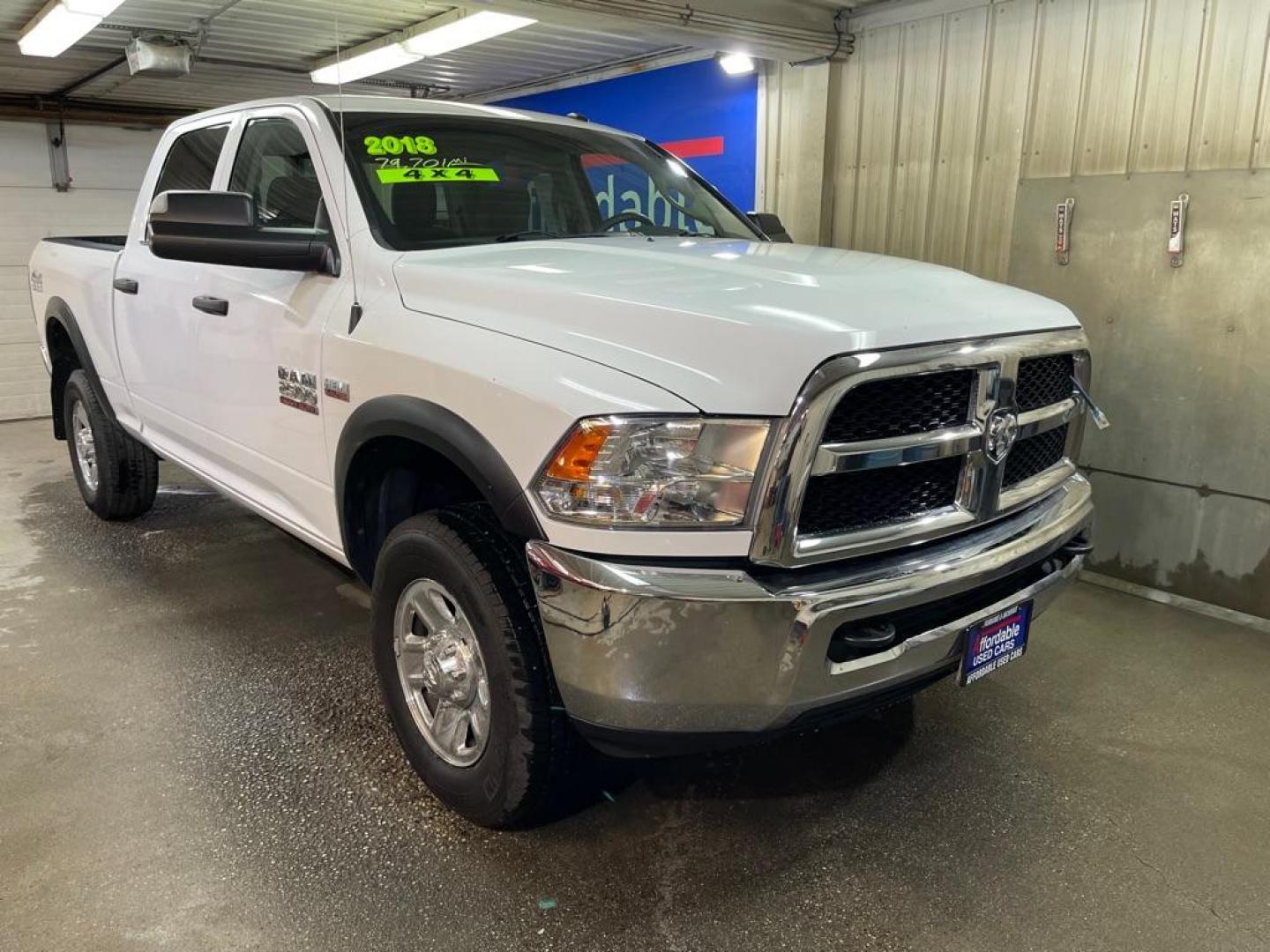 2018 WHITE RAM 2500 ST (3C6UR5CJXJG) with an 6.4L engine, Automatic transmission, located at 2525 S. Cushman, Fairbanks, AK, 99701, (907) 452-5707, 64.824036, -147.712311 - Photo#0