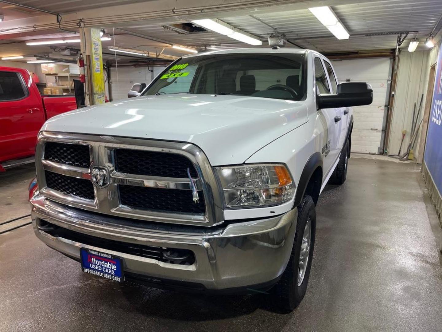 2018 WHITE RAM 2500 ST (3C6UR5CJXJG) with an 6.4L engine, Automatic transmission, located at 2525 S. Cushman, Fairbanks, AK, 99701, (907) 452-5707, 64.824036, -147.712311 - Photo#1