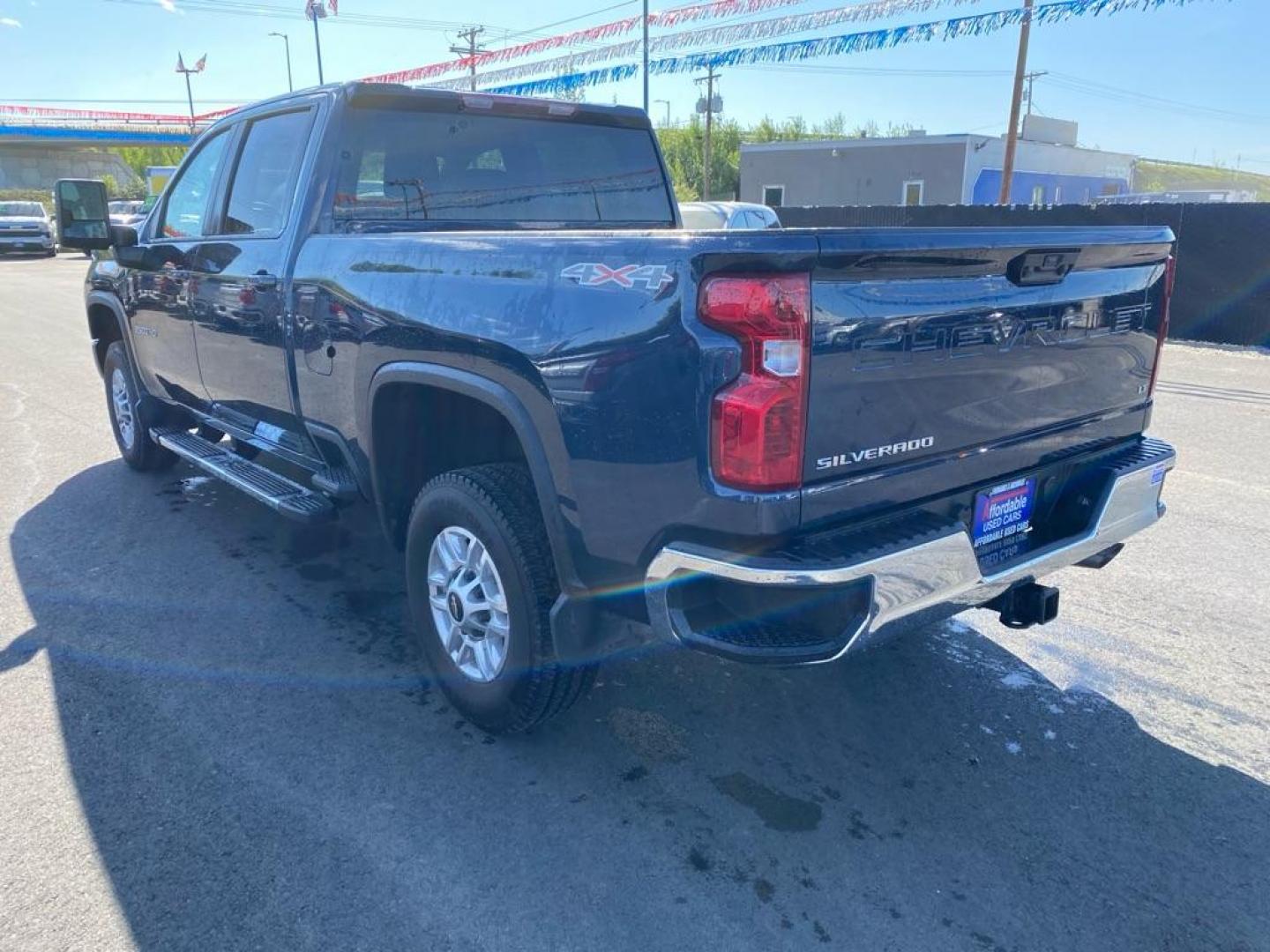 2023 BLUE CHEVROLET SILVERADO 2500 HEAVY DUTY LT (2GC4YNE79P1) with an 6.6L engine, Automatic transmission, located at 2525 S. Cushman, Fairbanks, AK, 99701, (907) 452-5707, 64.824036, -147.712311 - Photo#3