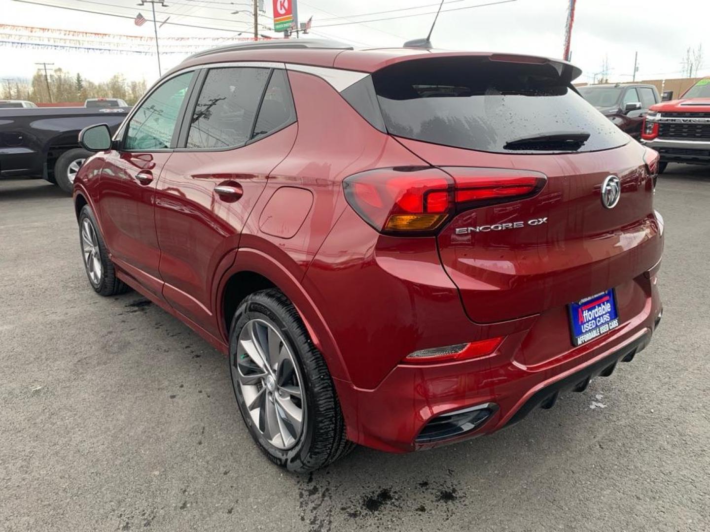 2023 RED BUICK ENCORE GX SELECT (KL4MMDSL3PB) with an 1.3L engine, Automatic transmission, located at 2525 S. Cushman, Fairbanks, AK, 99701, (907) 452-5707, 64.824036, -147.712311 - Photo#2