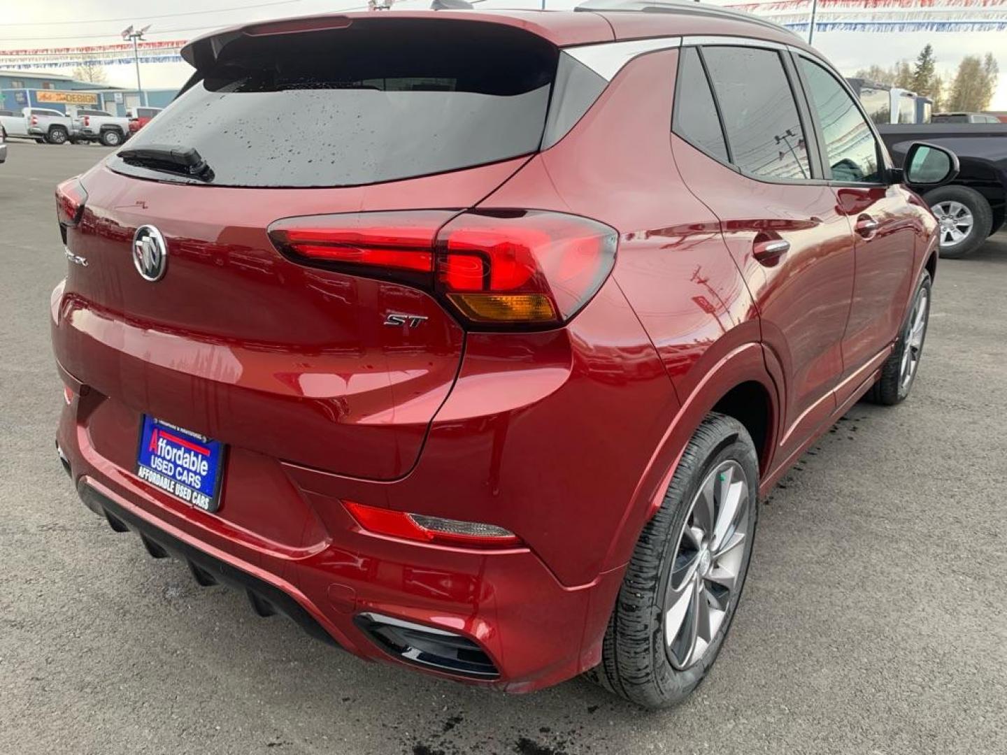 2023 RED BUICK ENCORE GX SELECT (KL4MMDSL3PB) with an 1.3L engine, Automatic transmission, located at 2525 S. Cushman, Fairbanks, AK, 99701, (907) 452-5707, 64.824036, -147.712311 - Photo#3