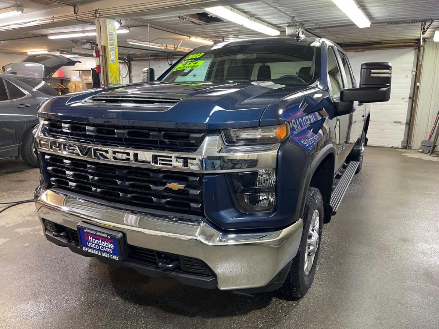 2023 BLUE CHEVROLET SILVERADO 2500 HEAVY DUTY LT (2GC4YNE72P1) with an 6.6L engine, Automatic transmission, located at 2525 S. Cushman, Fairbanks, AK, 99701, (907) 452-5707, 64.824036, -147.712311 - Photo#1