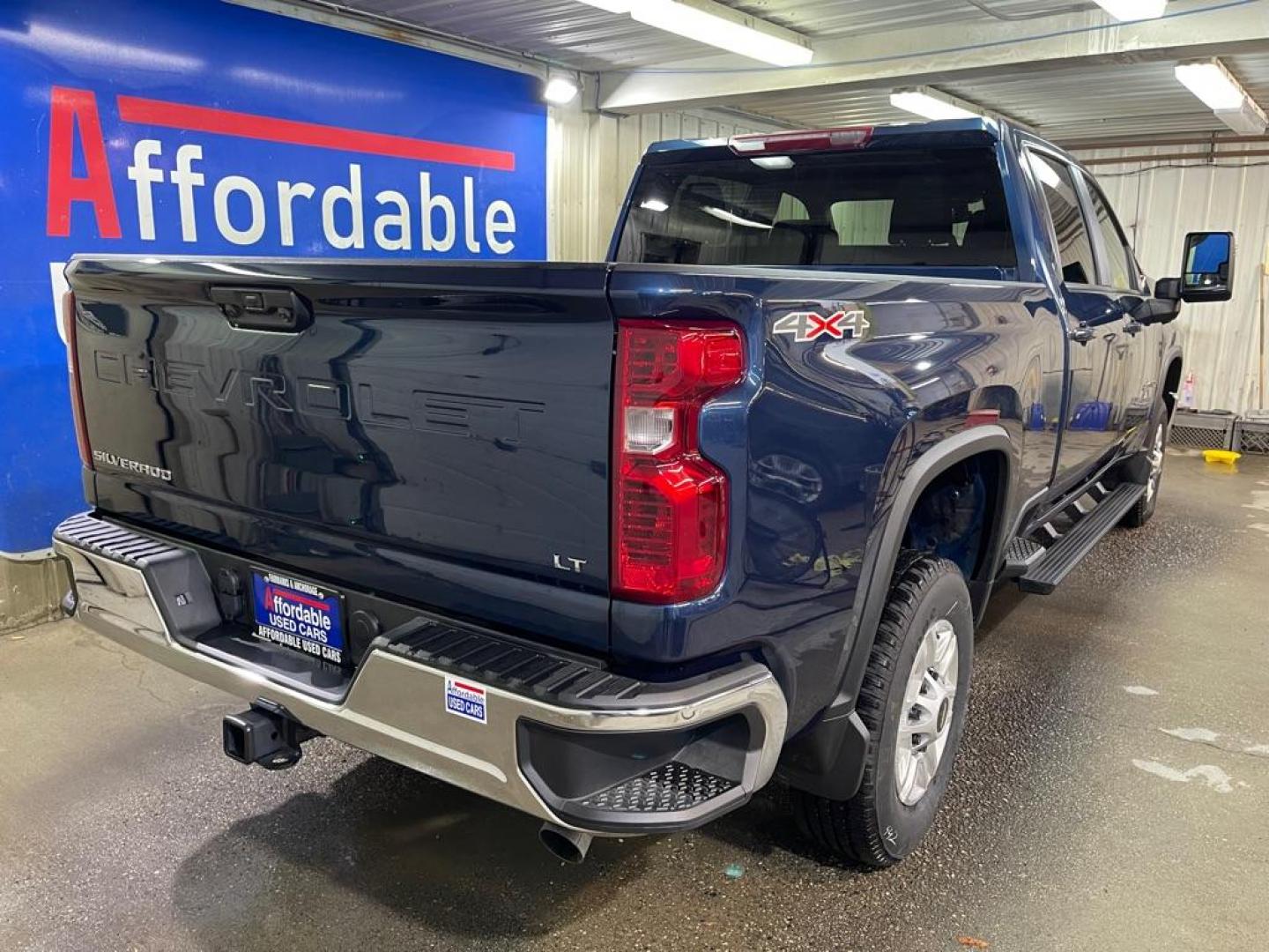 2023 BLUE CHEVROLET SILVERADO 2500 HEAVY DUTY LT (2GC4YNE72P1) with an 6.6L engine, Automatic transmission, located at 2525 S. Cushman, Fairbanks, AK, 99701, (907) 452-5707, 64.824036, -147.712311 - Photo#2