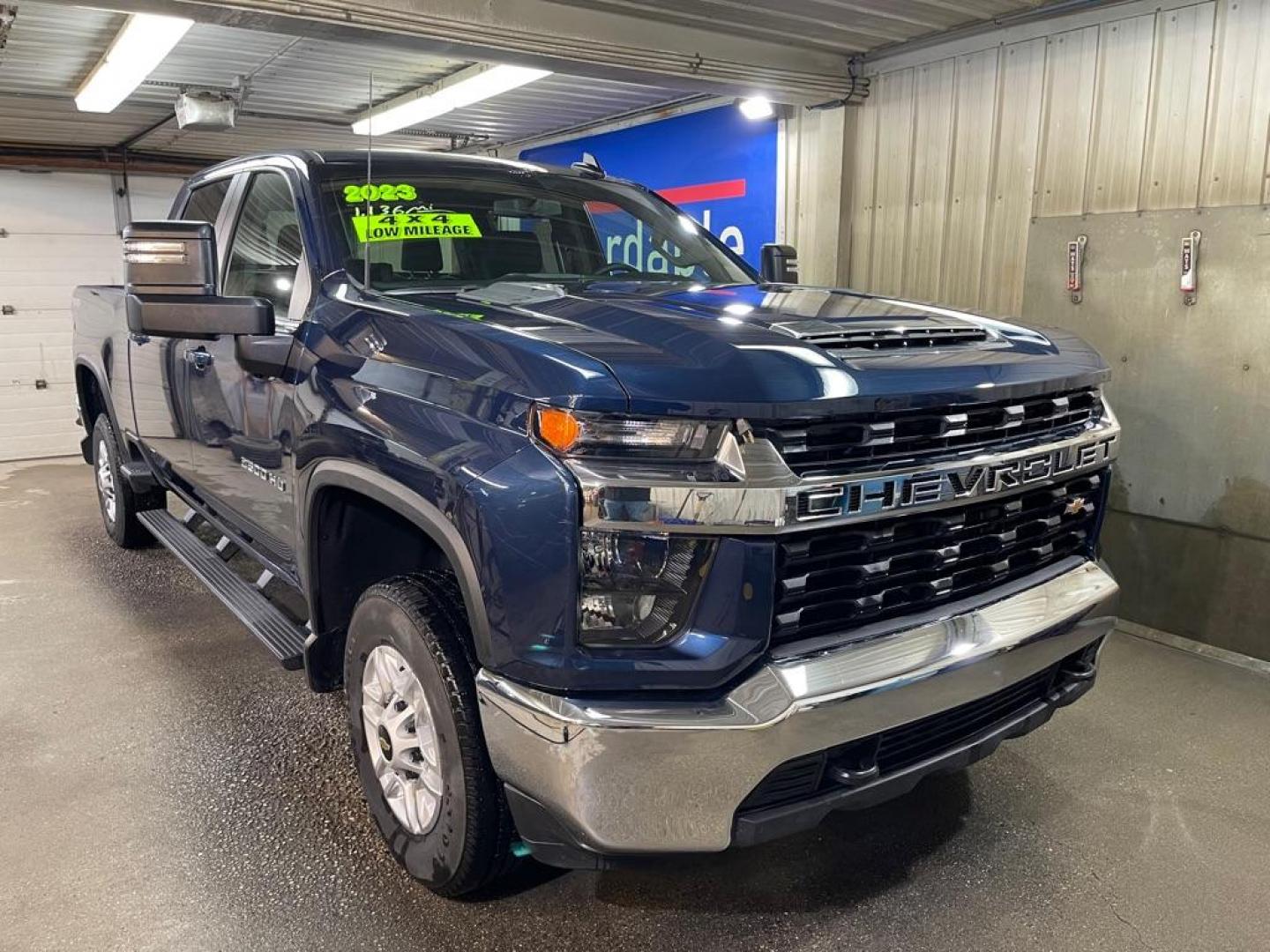 2023 BLUE CHEVROLET SILVERADO 2500 HEAVY DUTY LT (2GC4YNE74P1) with an 6.6L engine, Automatic transmission, located at 2525 S. Cushman, Fairbanks, AK, 99701, (907) 452-5707, 64.824036, -147.712311 - Photo#0