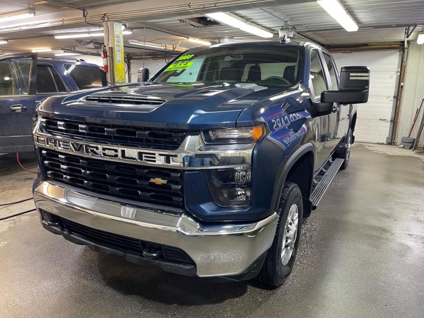 2023 BLUE CHEVROLET SILVERADO 2500 HEAVY DUTY LT (2GC4YNE74P1) with an 6.6L engine, Automatic transmission, located at 2525 S. Cushman, Fairbanks, AK, 99701, (907) 452-5707, 64.824036, -147.712311 - Photo#1