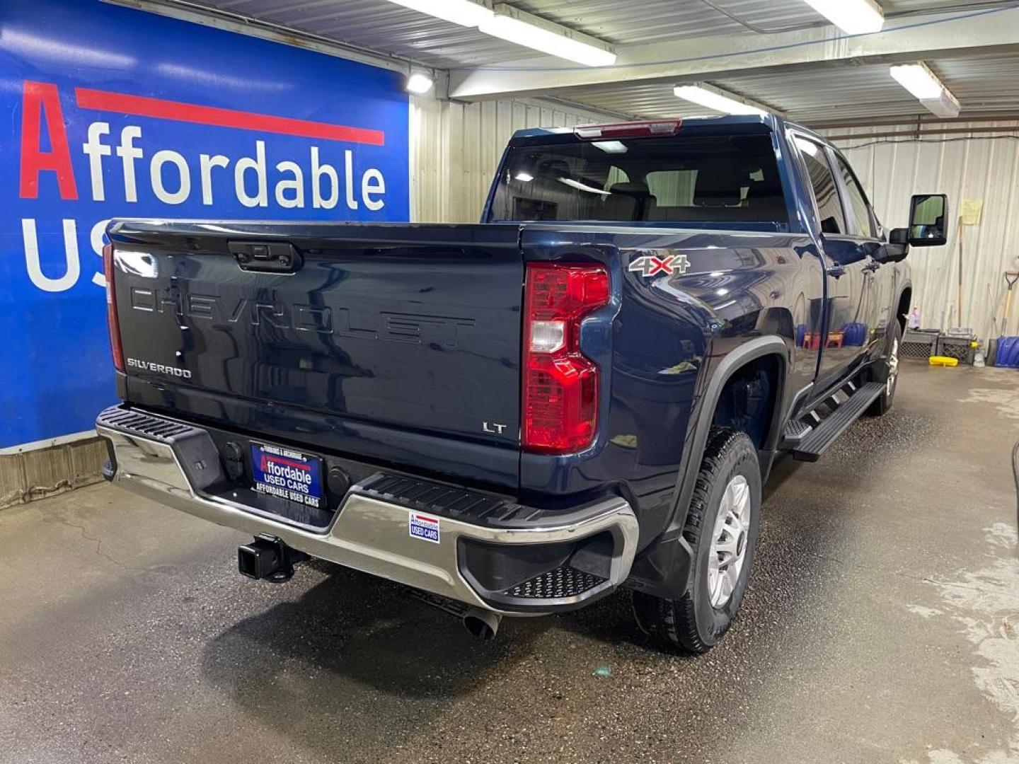 2023 BLUE CHEVROLET SILVERADO 2500 HEAVY DUTY LT (2GC4YNE74P1) with an 6.6L engine, Automatic transmission, located at 2525 S. Cushman, Fairbanks, AK, 99701, (907) 452-5707, 64.824036, -147.712311 - Photo#2