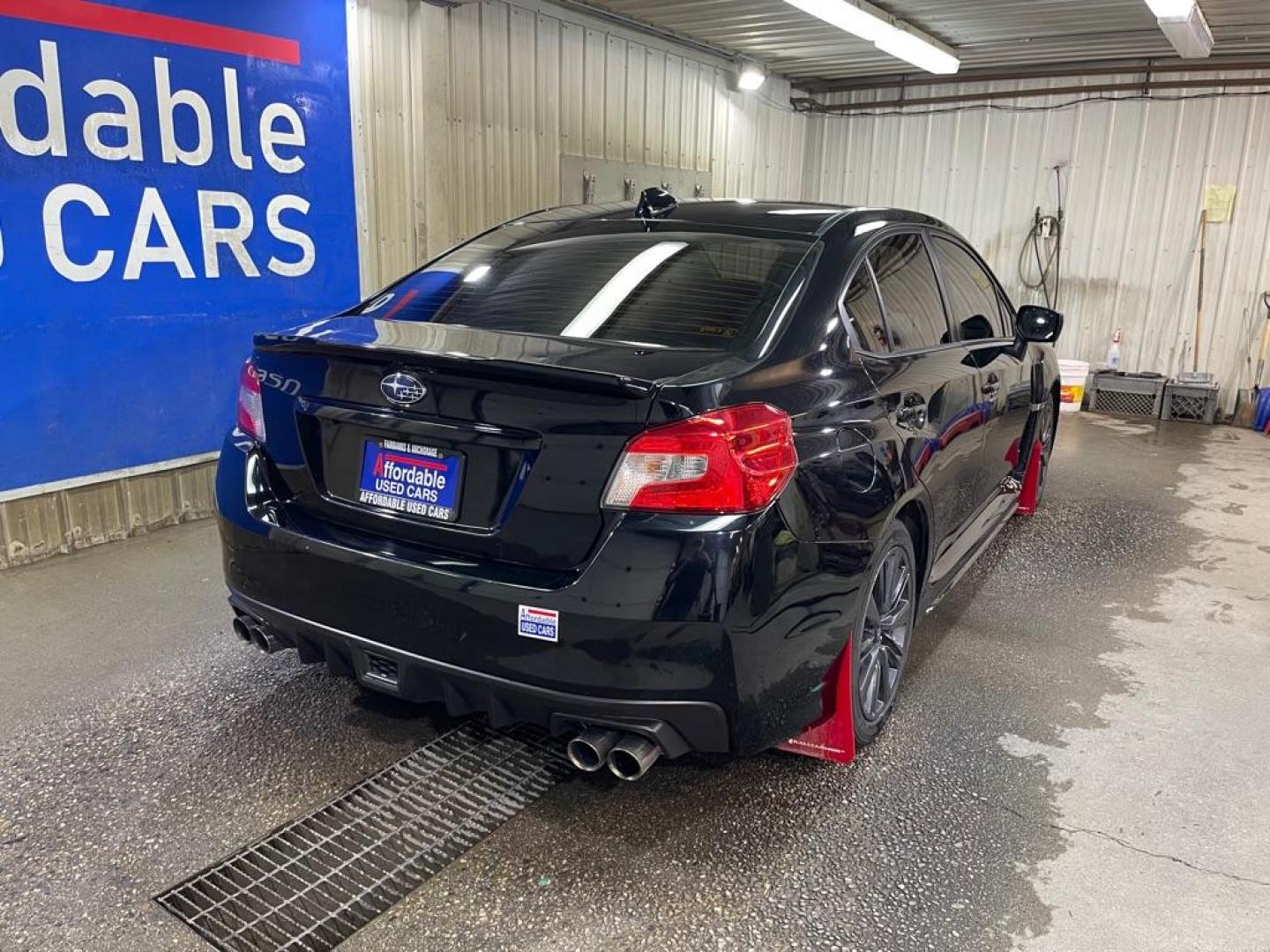 2020 BLACK SUBARU WRX (JF1VA1A68L9) with an 2.0L engine, 6-Speed Manual transmission, located at 2525 S. Cushman, Fairbanks, AK, 99701, (907) 452-5707, 64.824036, -147.712311 - Photo#2