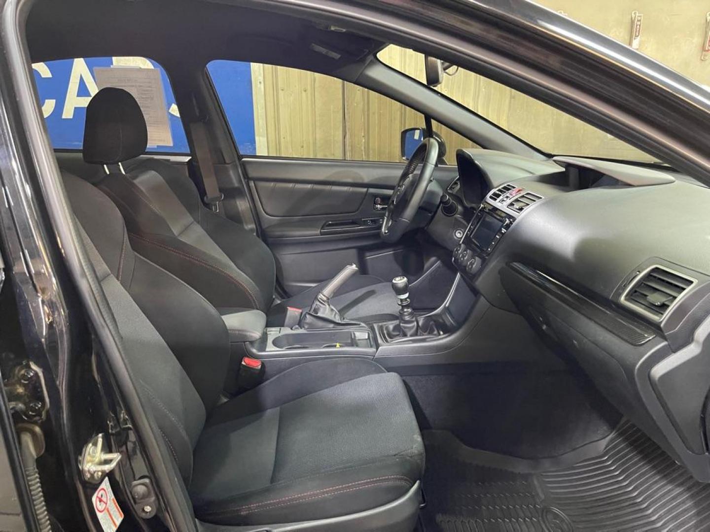 2020 BLACK SUBARU WRX (JF1VA1A68L9) with an 2.0L engine, 6-Speed Manual transmission, located at 2525 S. Cushman, Fairbanks, AK, 99701, (907) 452-5707, 64.824036, -147.712311 - Photo#3