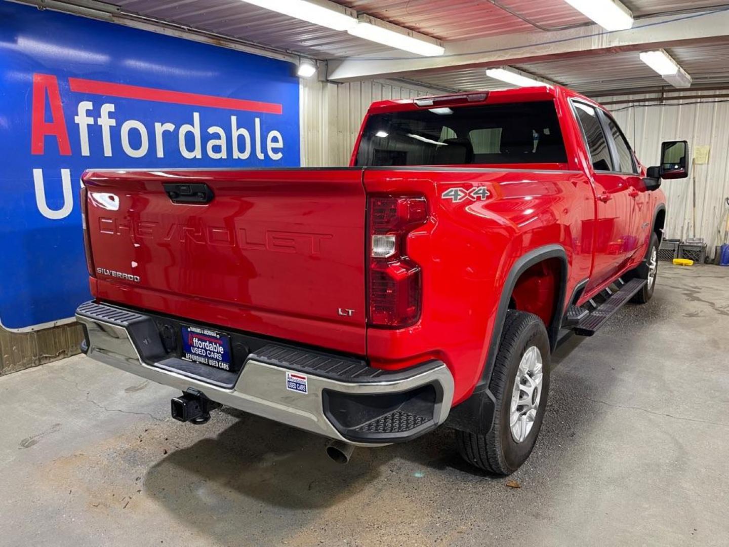 2023 RED CHEVROLET SILVERADO 2500 HEAVY DUTY LT (2GC4YNE71P1) with an 6.6L engine, Automatic transmission, located at 2525 S. Cushman, Fairbanks, AK, 99701, (907) 452-5707, 64.824036, -147.712311 - Photo#2