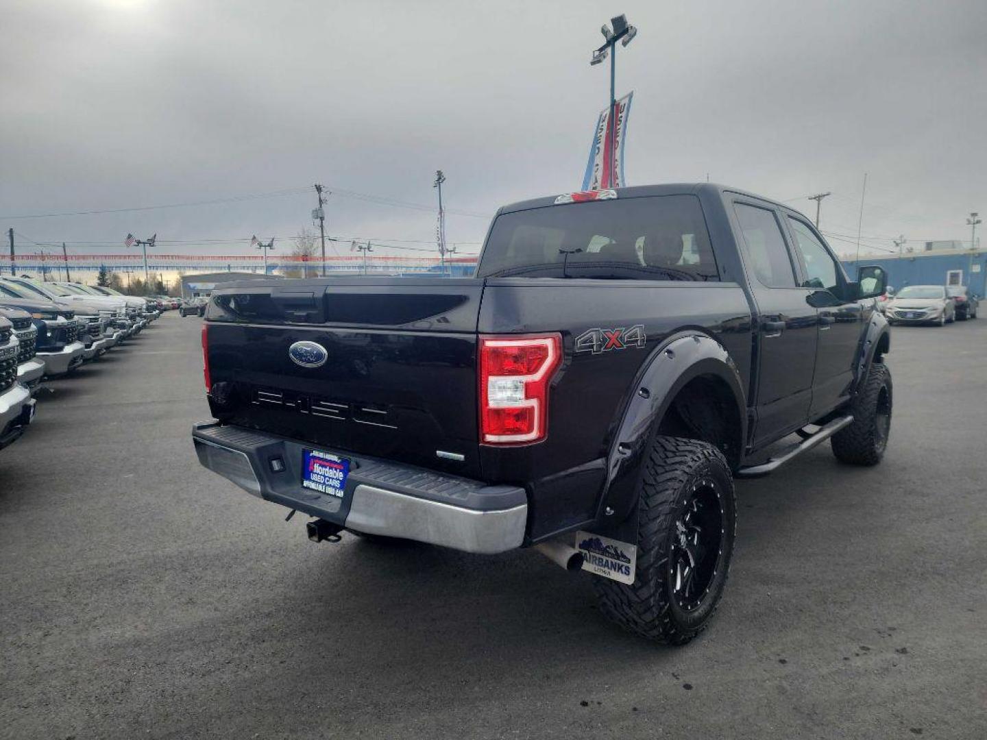 2020 BLACK FORD F150 SUPERCREW (1FTEW1E44LK) with an 3.5L engine, Automatic transmission, located at 2525 S. Cushman, Fairbanks, AK, 99701, (907) 452-5707, 64.824036, -147.712311 - Photo#2