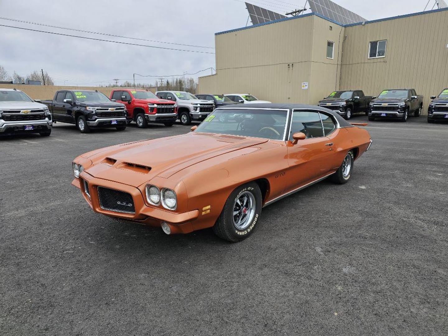 1971 BRONZE PONTIAC GTO (242371P1297) , Automatic transmission, located at 2525 S. Cushman, Fairbanks, AK, 99701, (907) 452-5707, 64.824036, -147.712311 - Photo#0