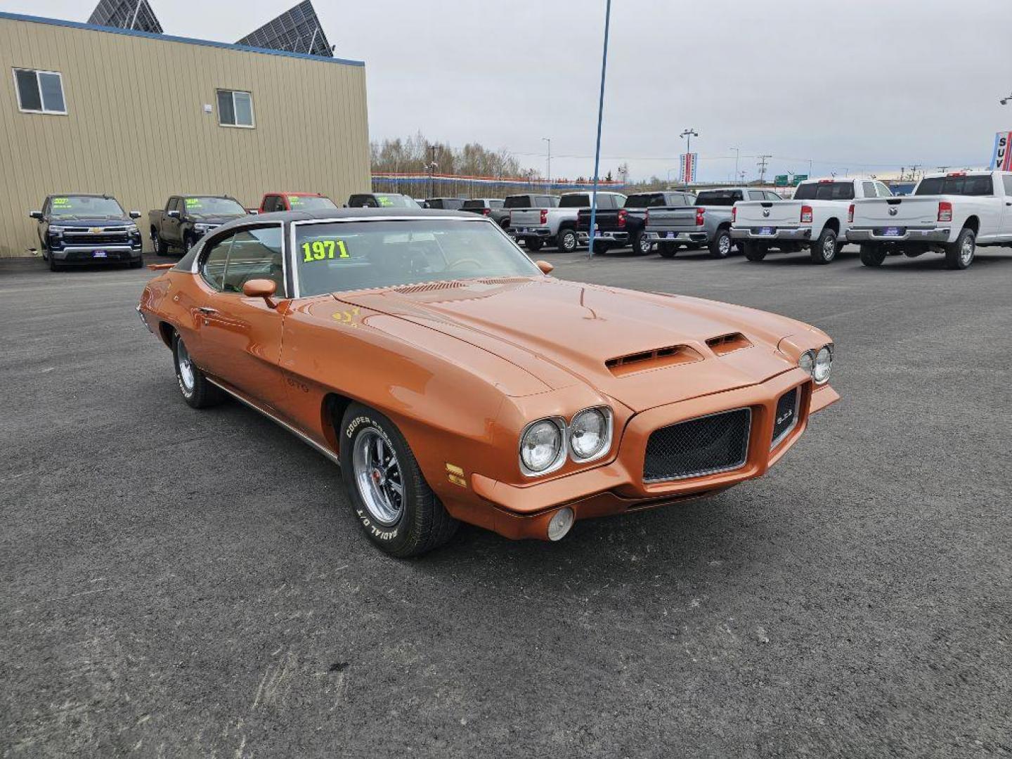 1971 BRONZE PONTIAC GTO (242371P1297) , Automatic transmission, located at 2525 S. Cushman, Fairbanks, AK, 99701, (907) 452-5707, 64.824036, -147.712311 - Photo#1